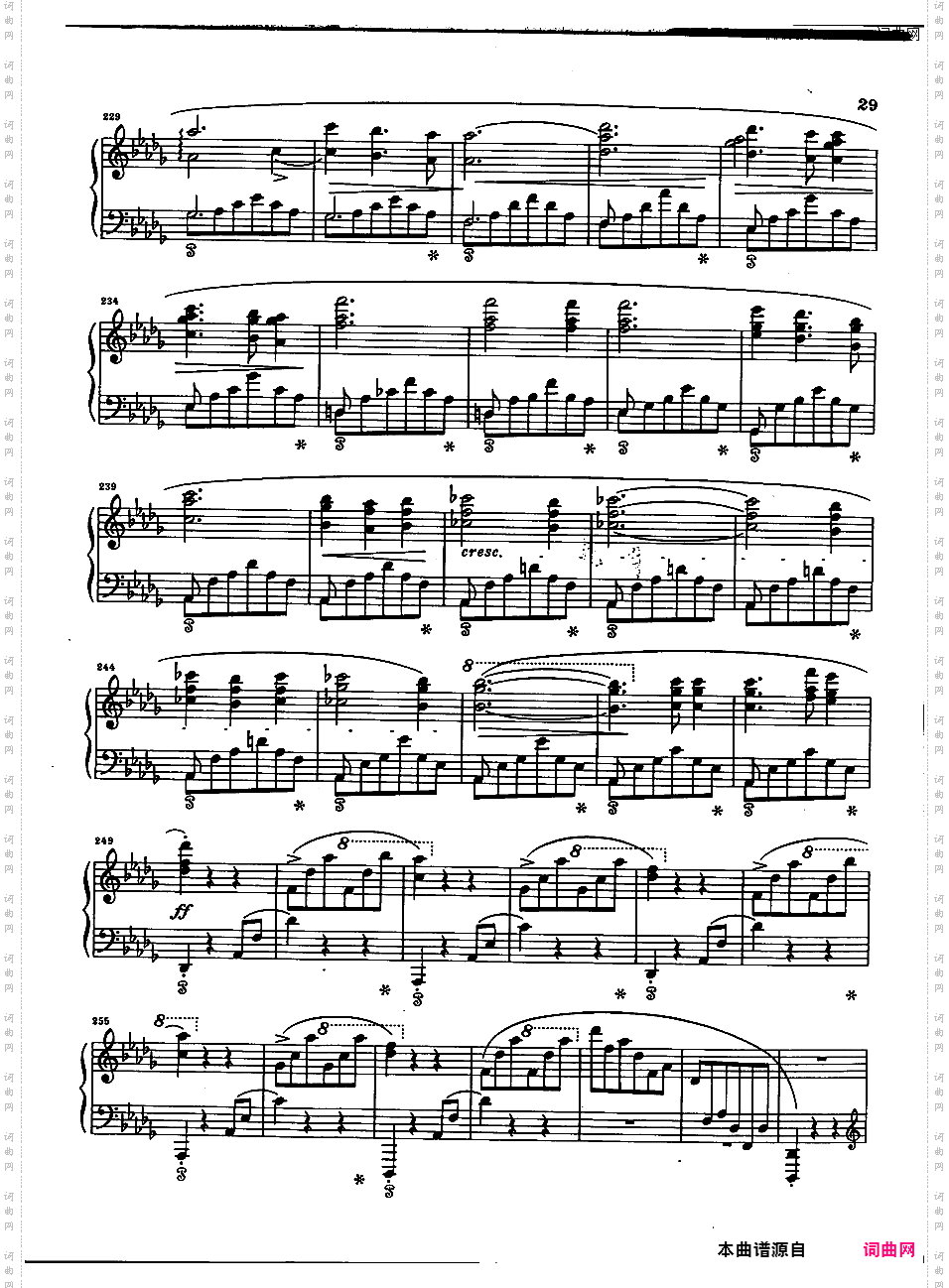 降b小调第二谐谑曲 Op·31Chopin op31 Scherzo in bb Henle版本二