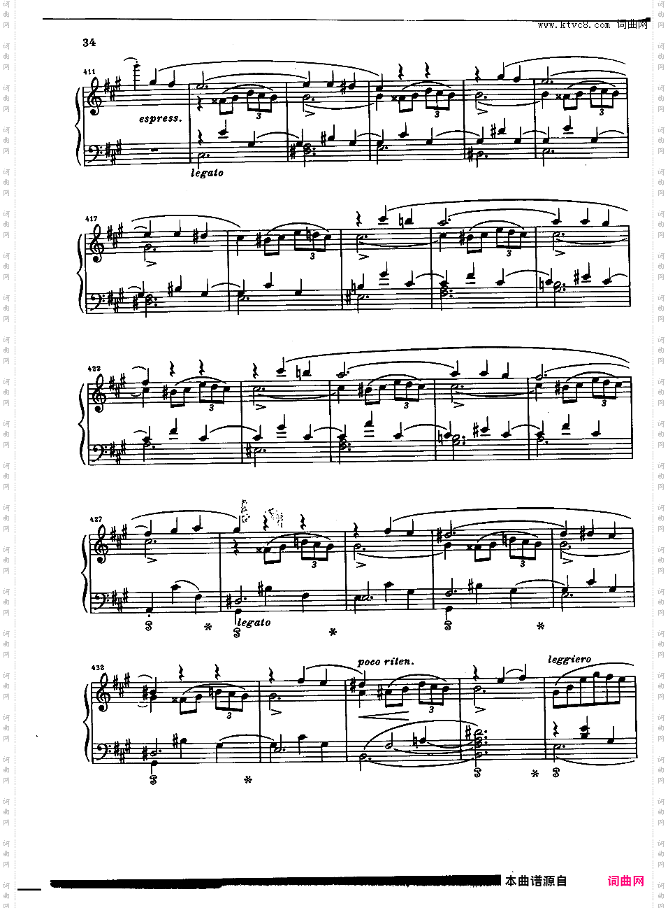 降b小调第二谐谑曲 Op·31Chopin op31 Scherzo in bb Henle版本二
