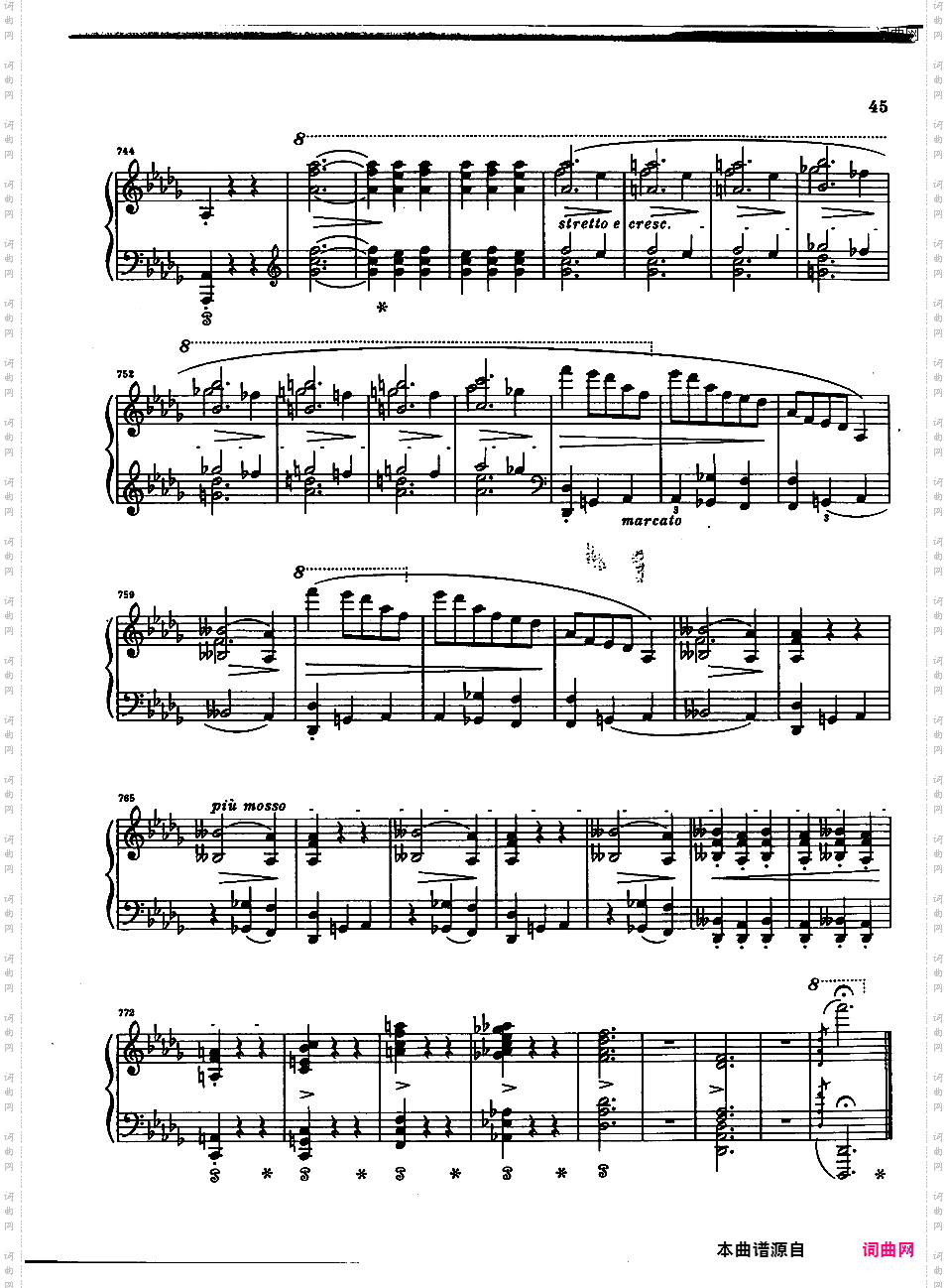 降b小调第二谐谑曲 Op·31Chopin op31 Scherzo in bb Henle版本二