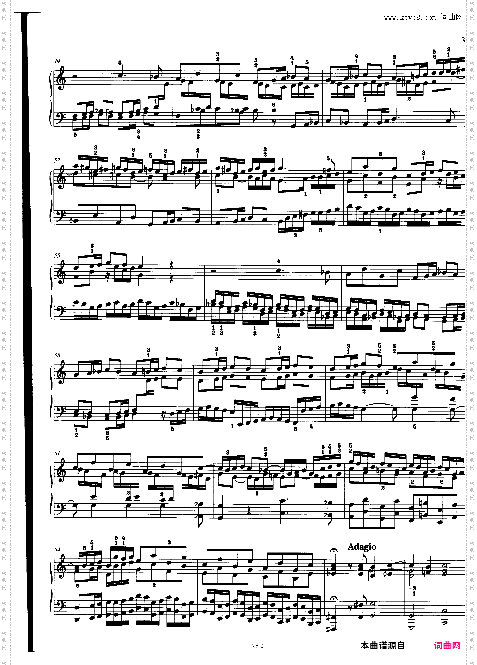 C大调前奏曲与赋格 Prelude and Fugue in C Major K·394/383a