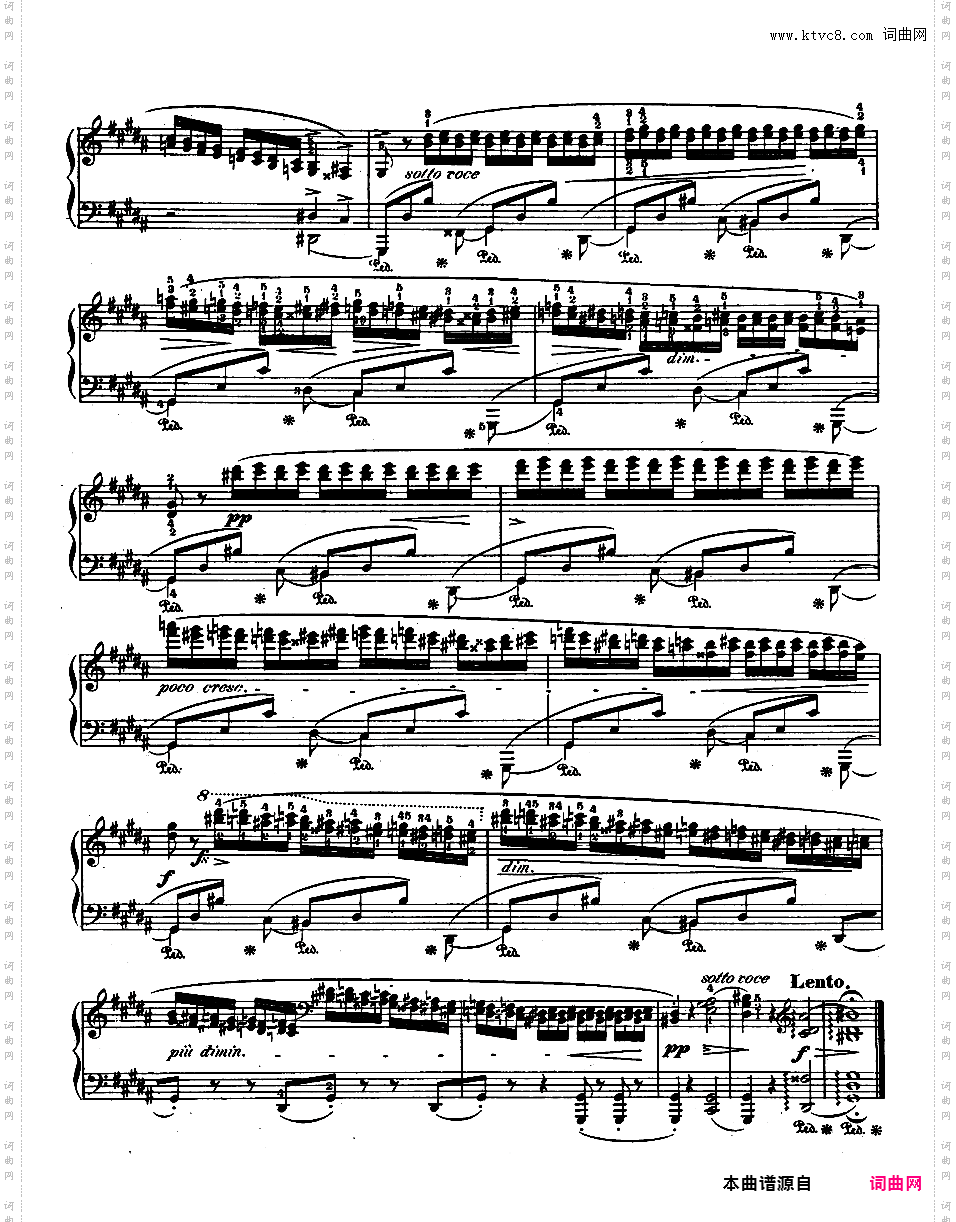 12首练习曲 Op·25Chopin op25 12 Etudes版本二