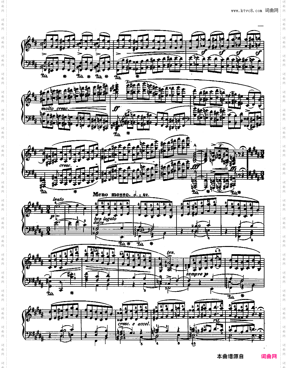 12首练习曲 Op·25Chopin op25 12 Etudes版本二
