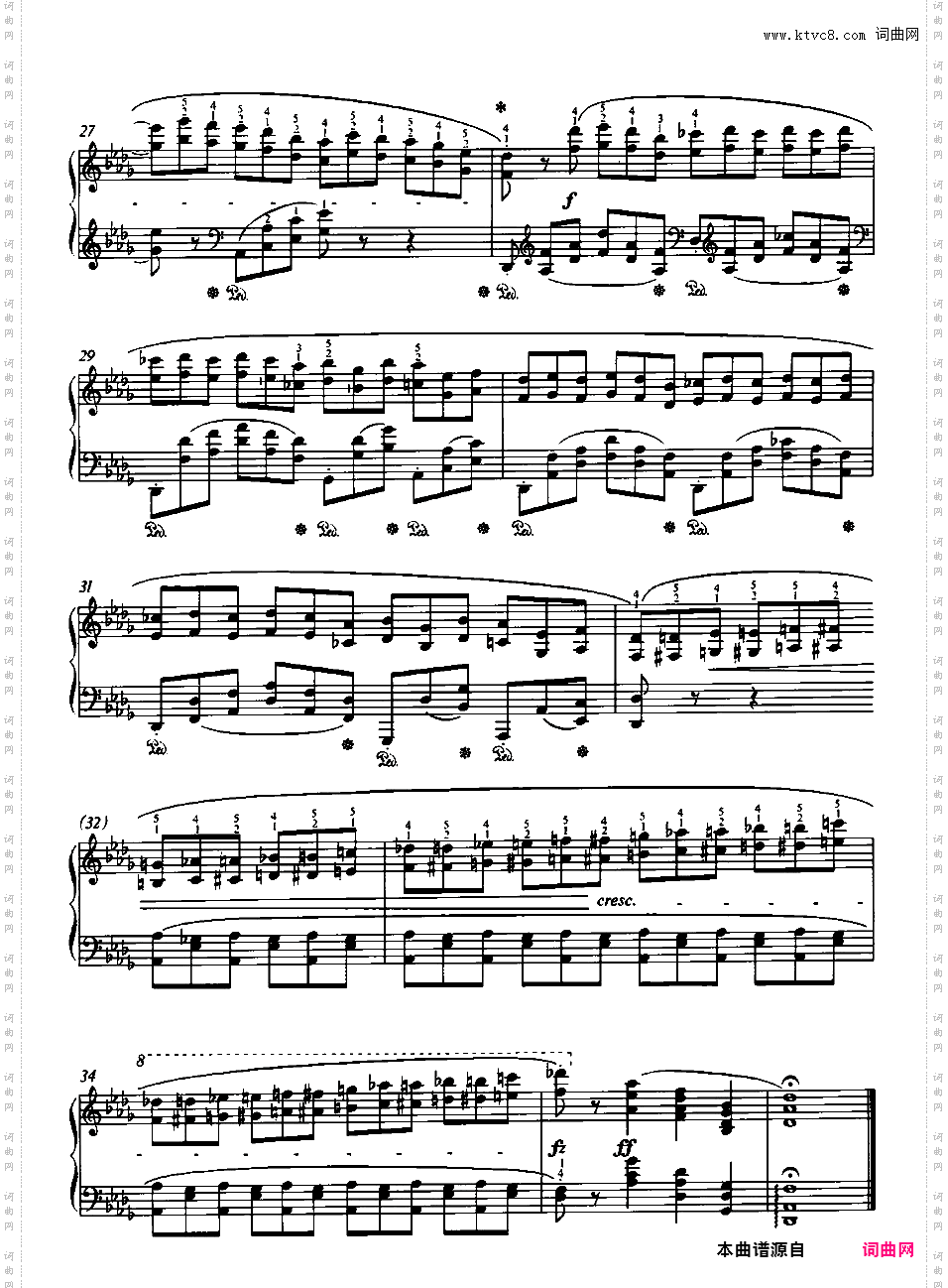 12首练习曲 Op·25Chopin op25 E?tudes alt版本一