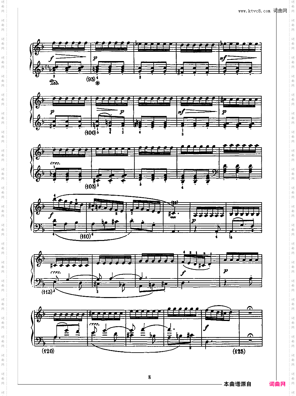 500首钢琴奏鸣曲共33册Scarlatti Sonatas 421-435