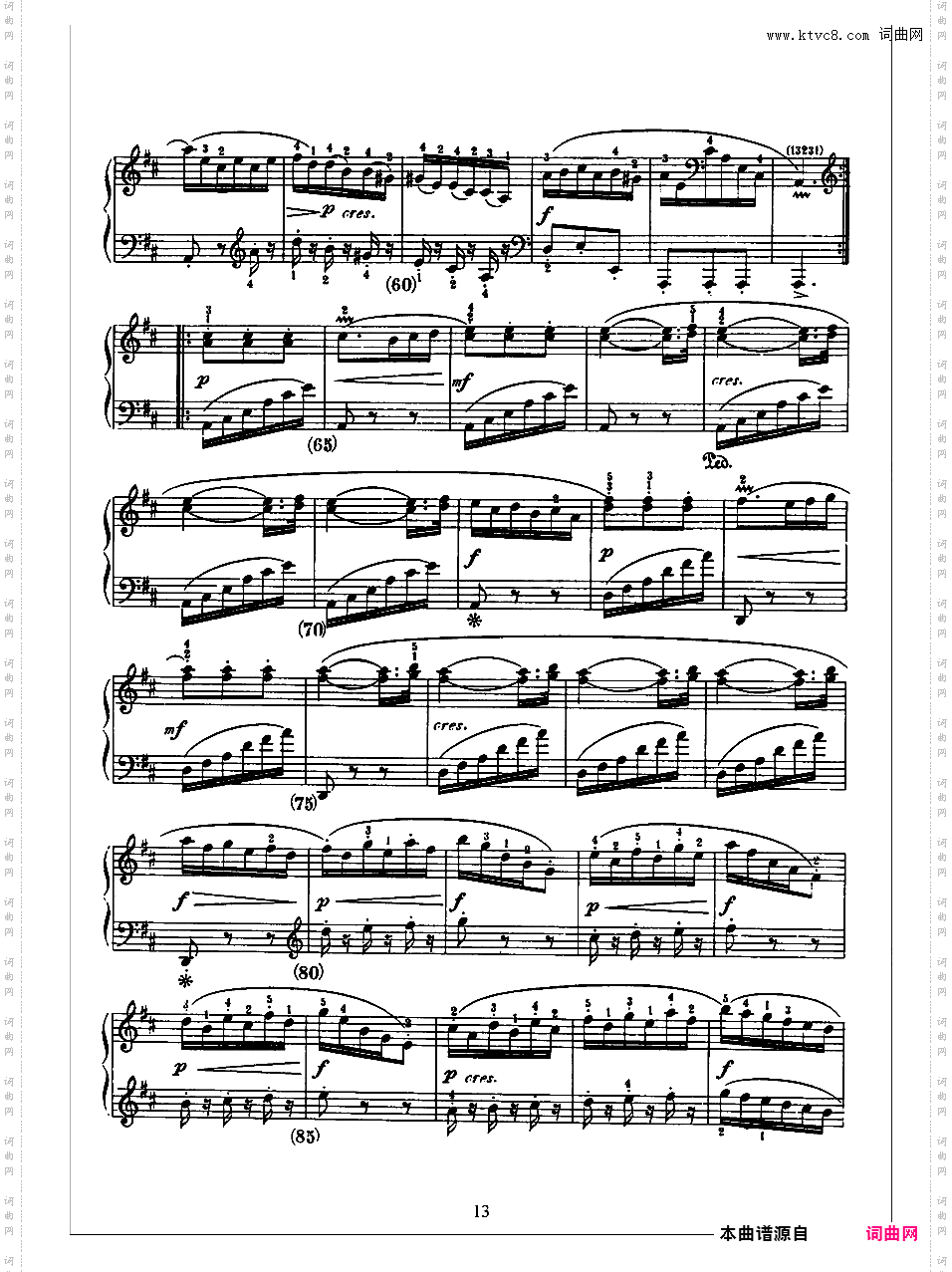 500首钢琴奏鸣曲共33册Scarlatti Sonatas 421-435