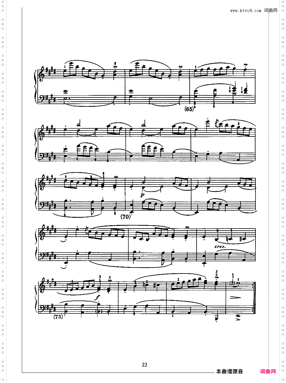 500首钢琴奏鸣曲共33册Scarlatti Sonatas 421-435