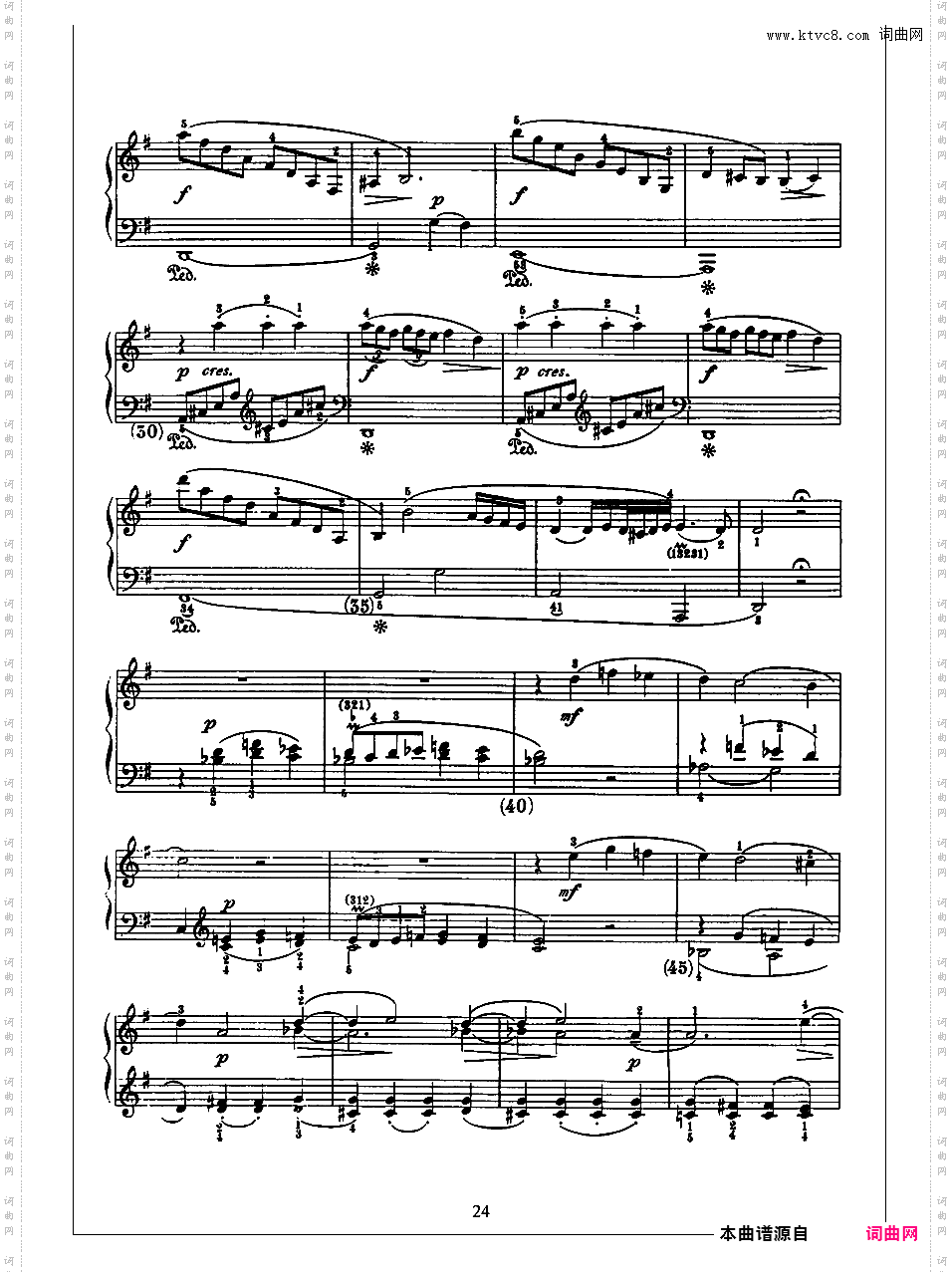 500首钢琴奏鸣曲共33册Scarlatti Sonatas 421-435