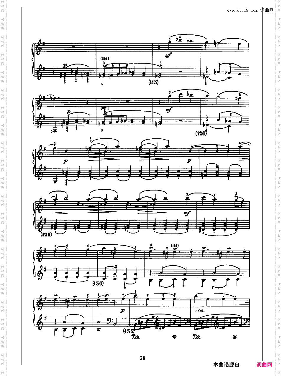 500首钢琴奏鸣曲共33册Scarlatti Sonatas 421-435