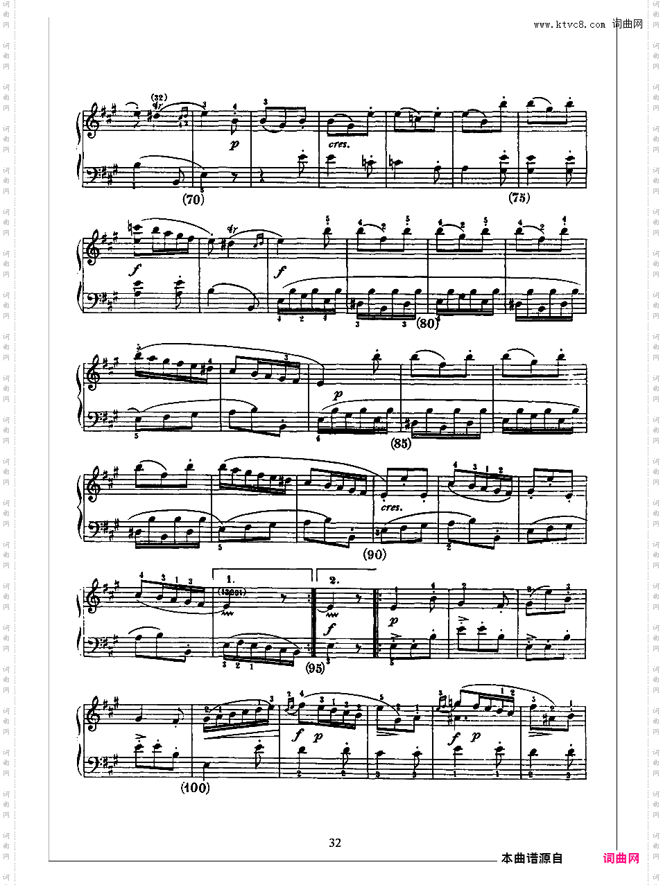 500首钢琴奏鸣曲共33册Scarlatti Sonatas 421-435