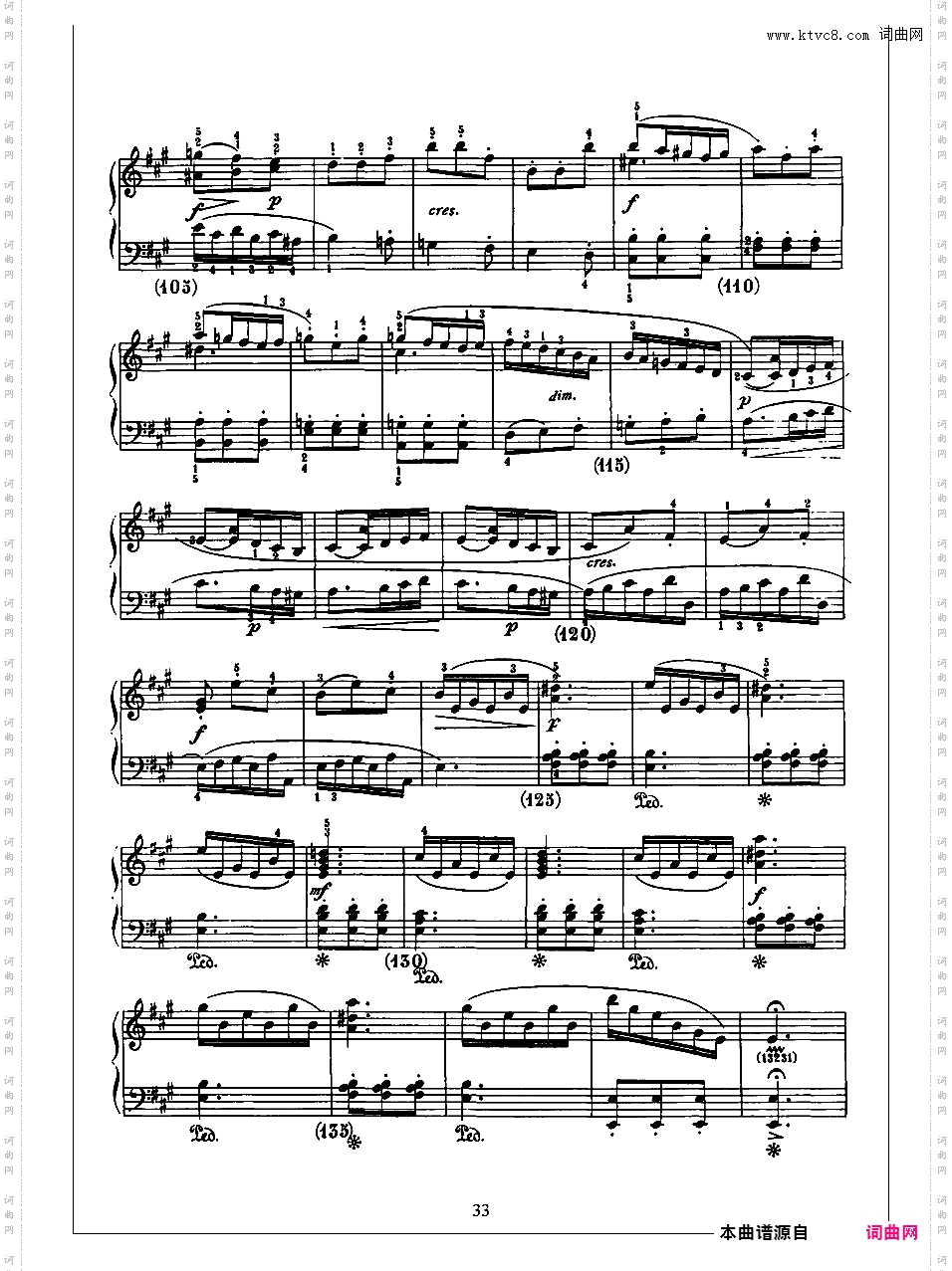 500首钢琴奏鸣曲共33册Scarlatti Sonatas 421-435