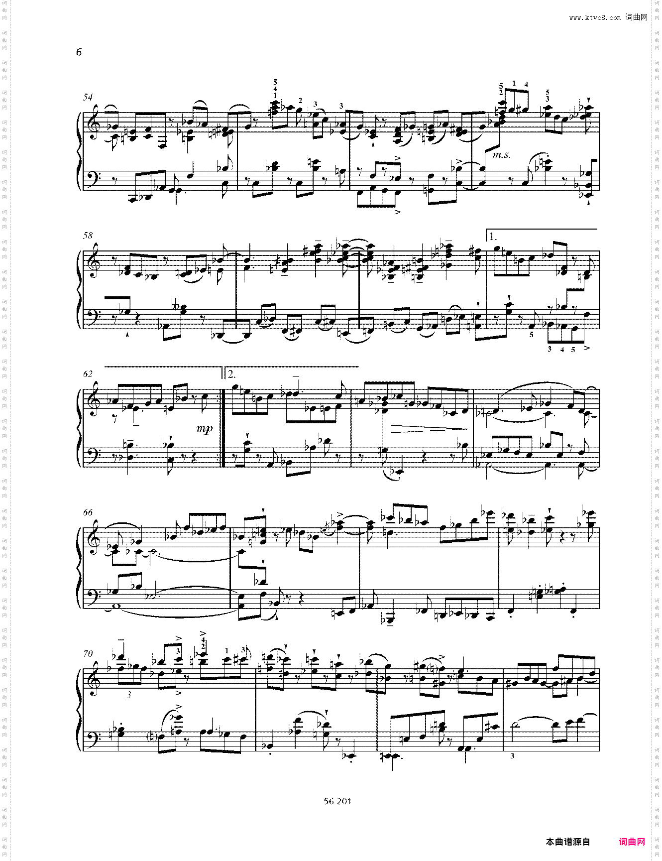 爵士奏鸣曲 No· 14 Op·120 第一乐章