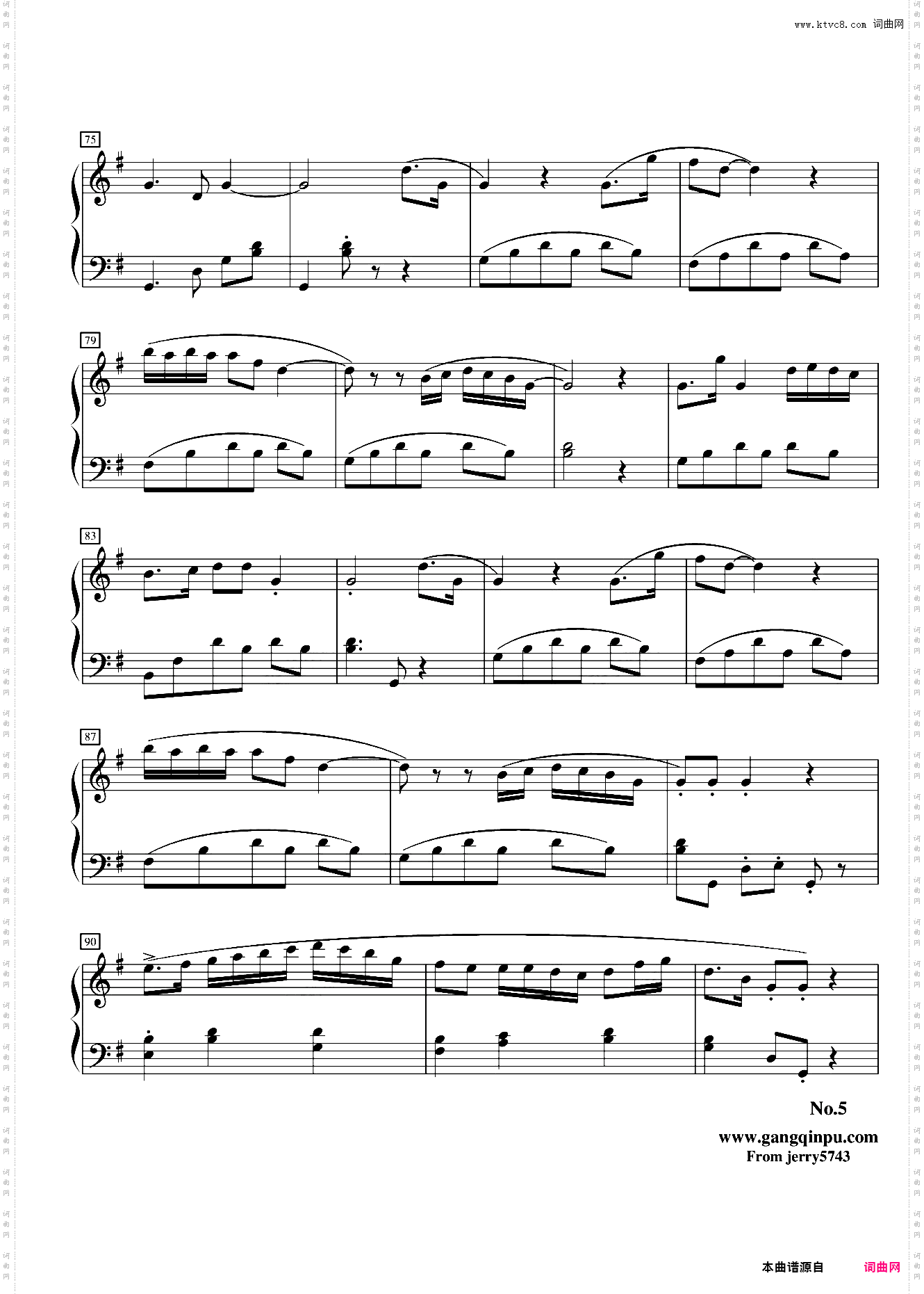 奏鸣曲 第一乐章Op7·5