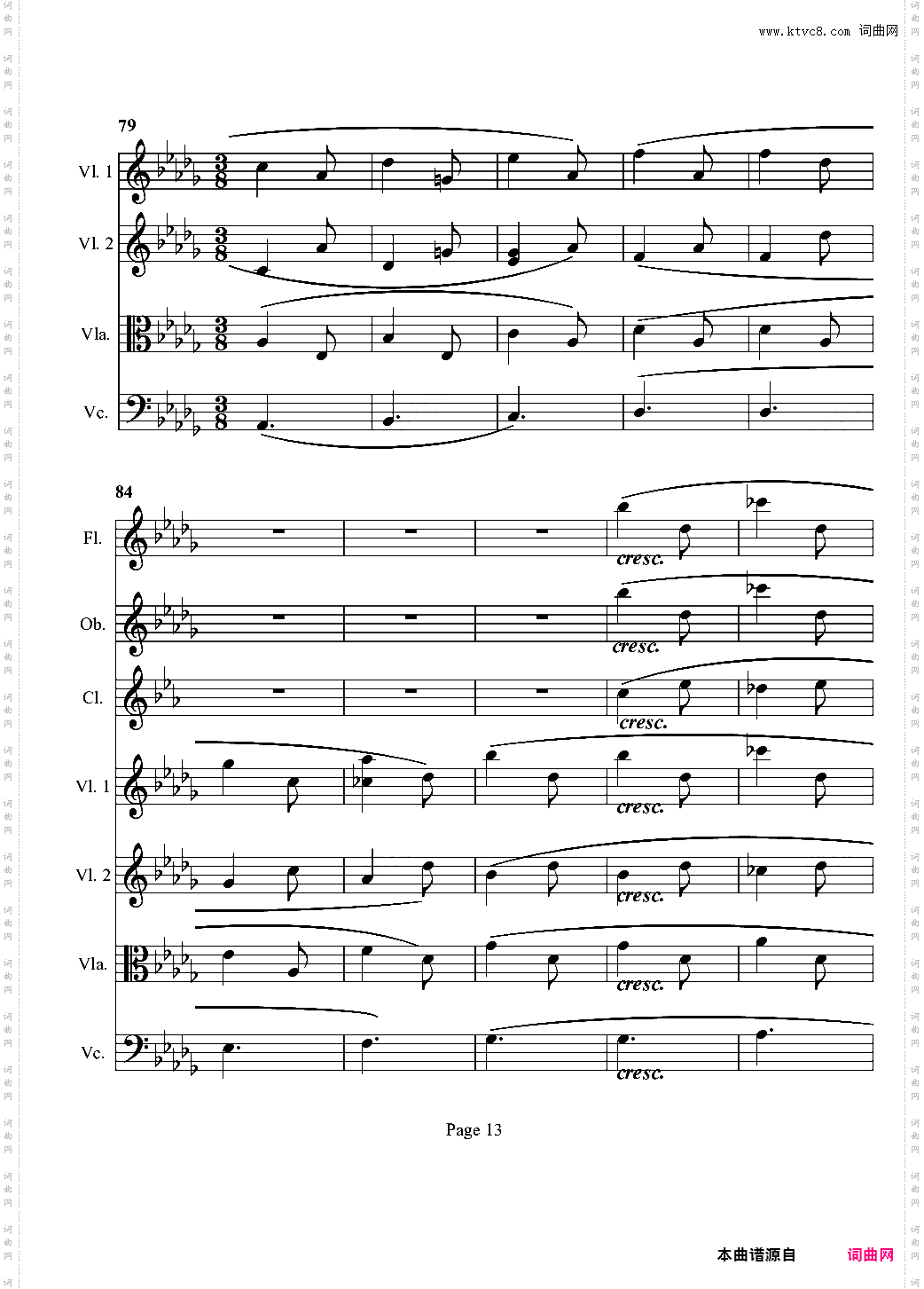 奏鸣曲之交响第12首-Ⅱ