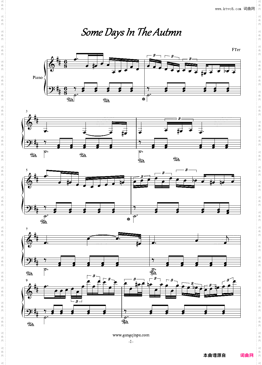 Some days in the Autumn