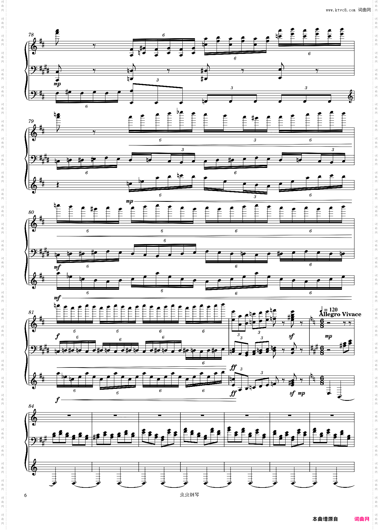 The Nutcracker, 1· Decoration of the Christmas tree Piano