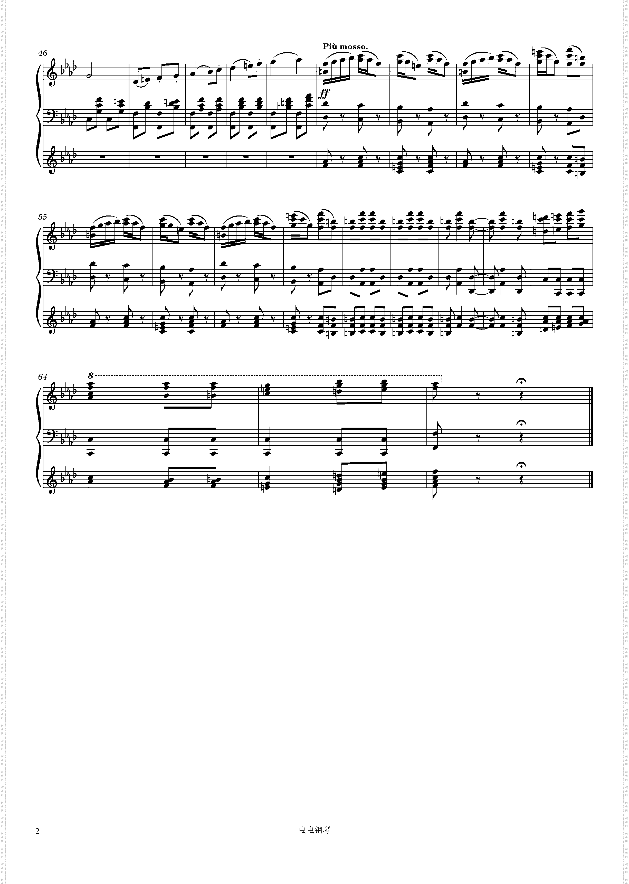 Swan Lake, 19· Pas de Six, VI· Moderato Piano
