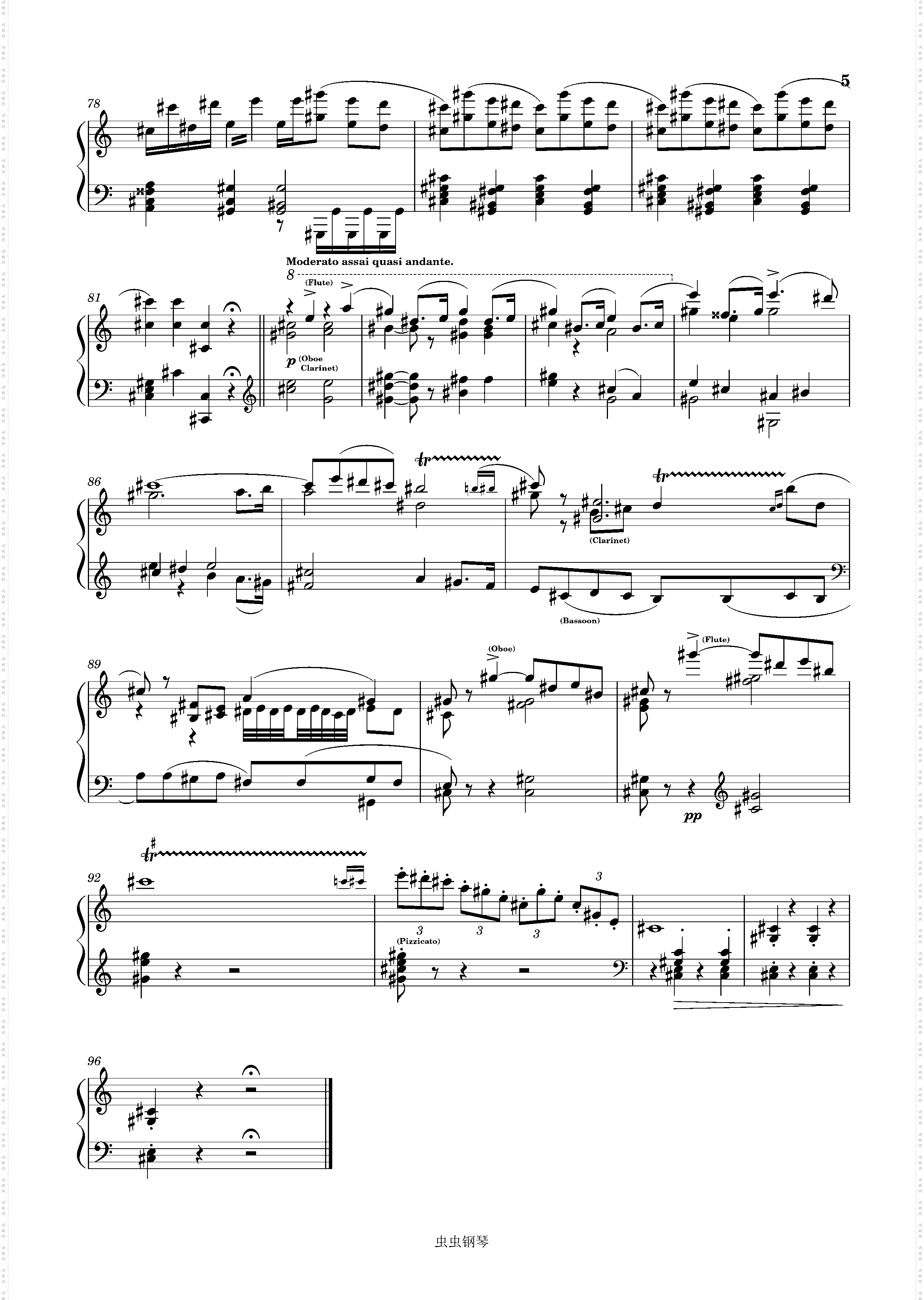 Swan Lake, 12· Entrance of the Swans Solo