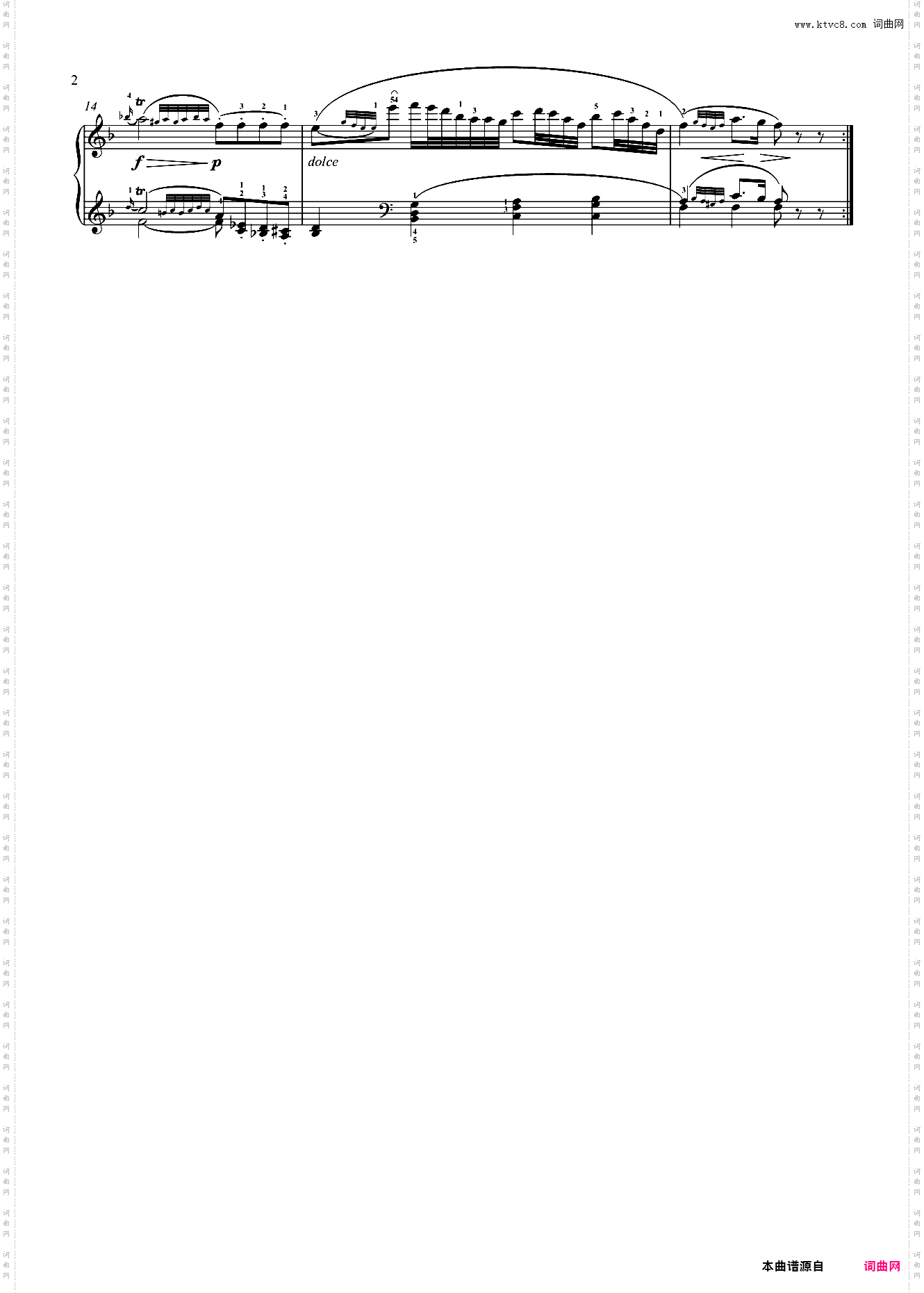 车尔尼练习曲139第79条