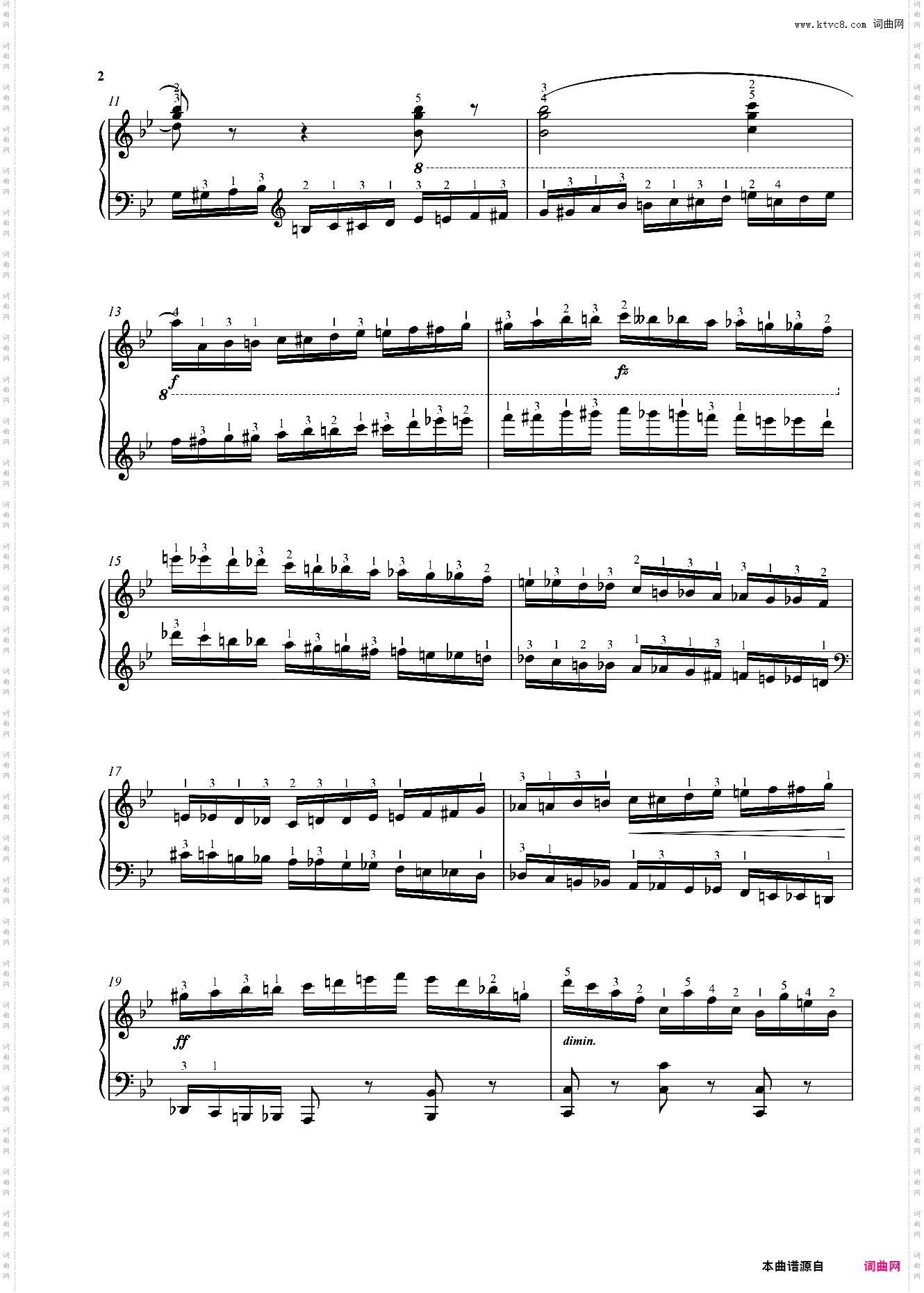 车尔尼299，No31