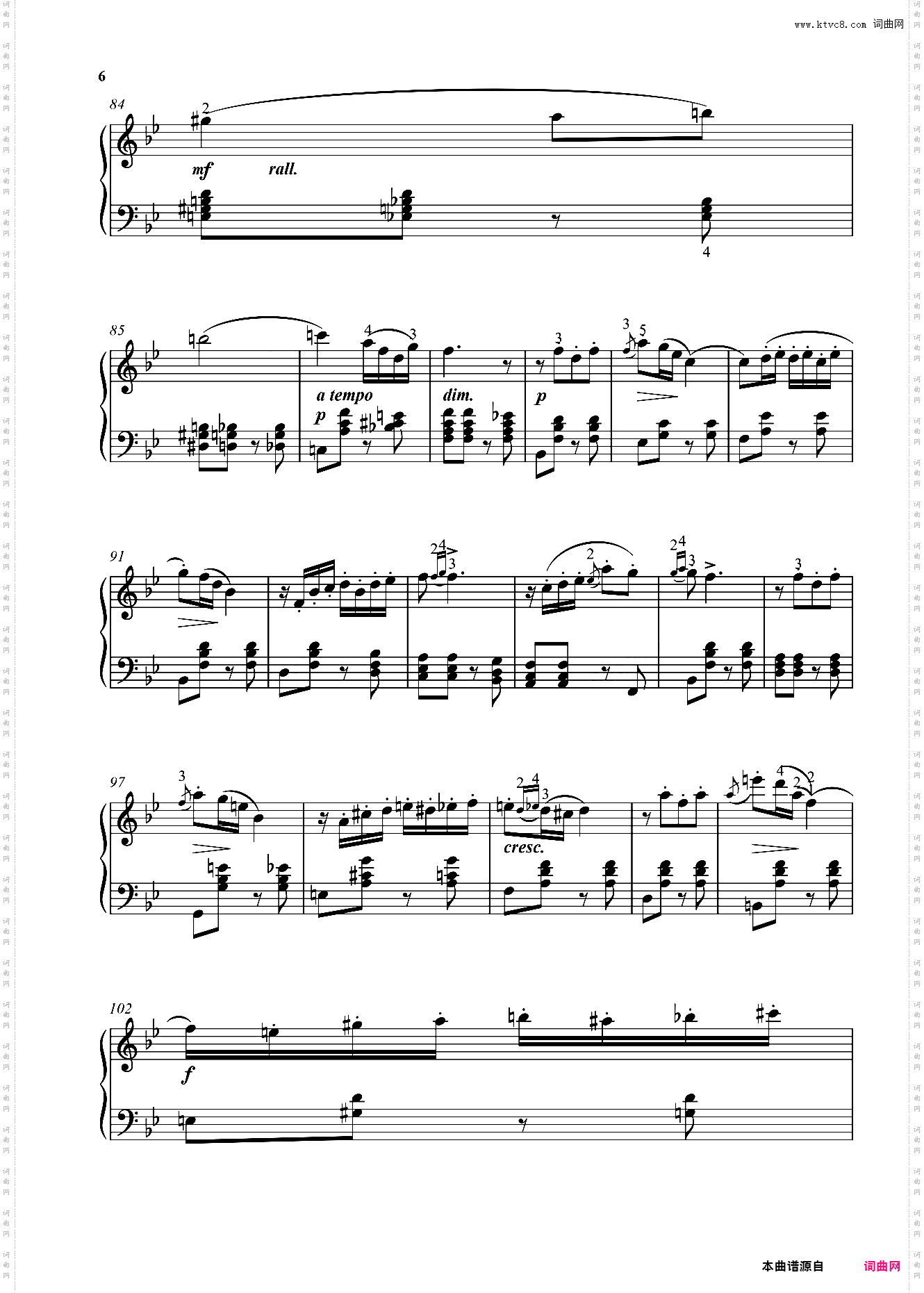 小曲选自《小提琴协奏曲》