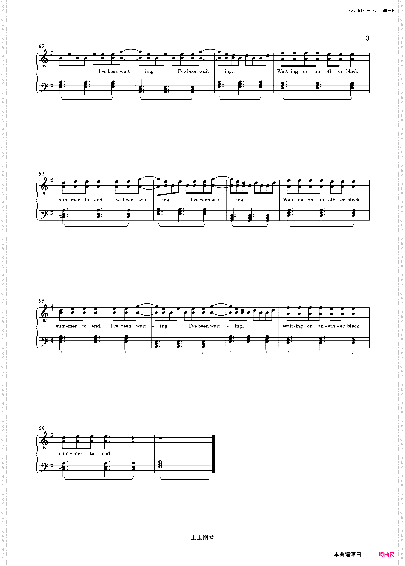 Black Summer-Red Hot Chili Peppers