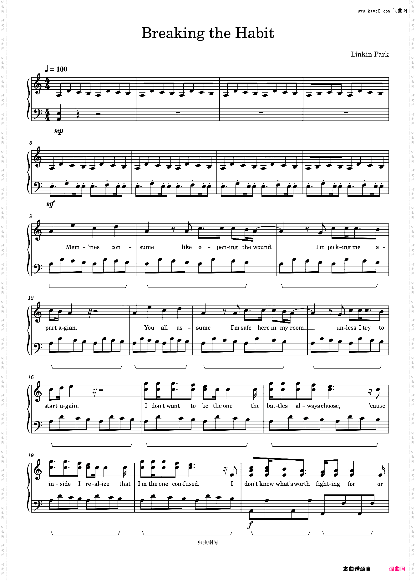 Breaking the Habit-Linkin Park