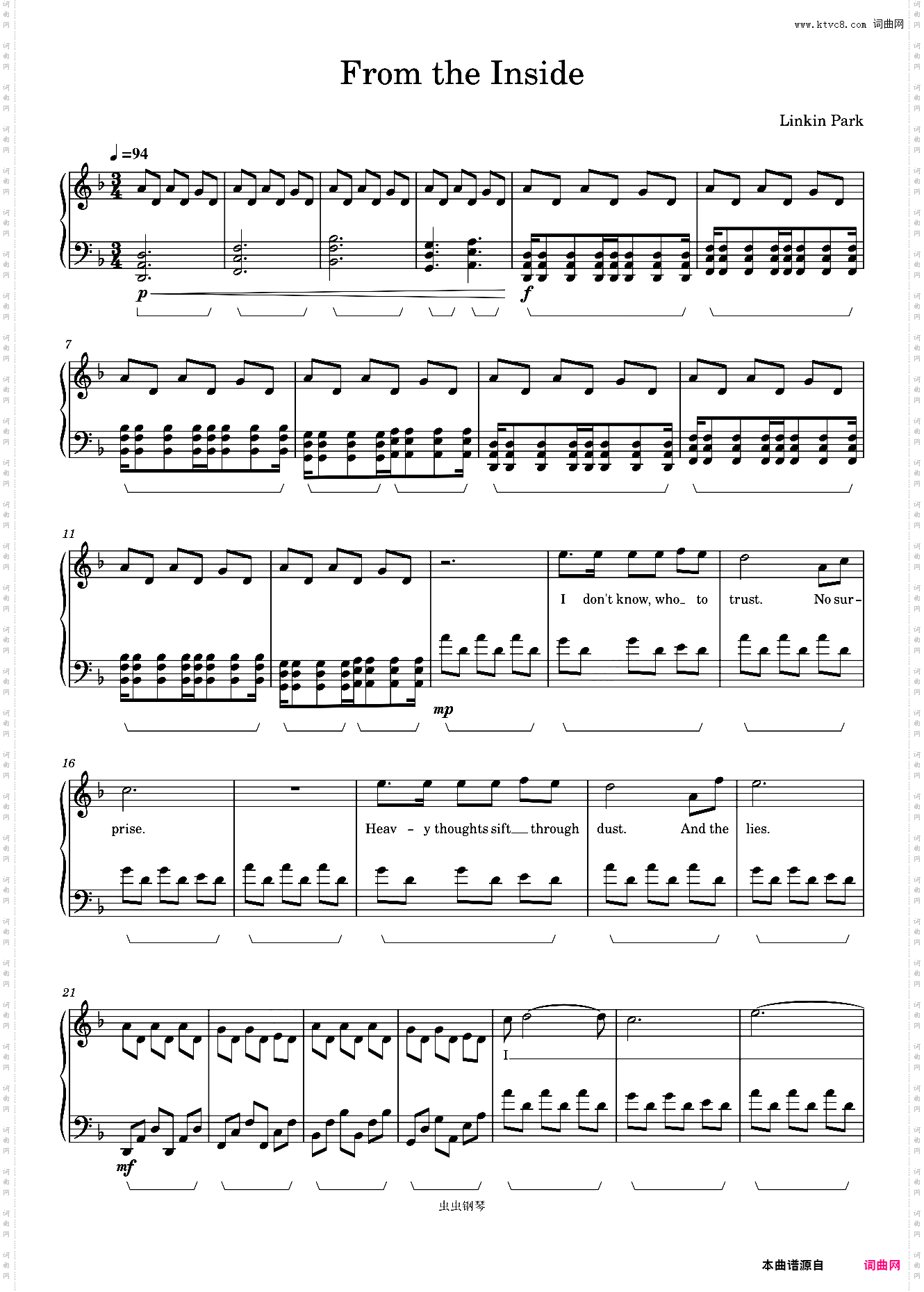 From the Inside-Linkin Park