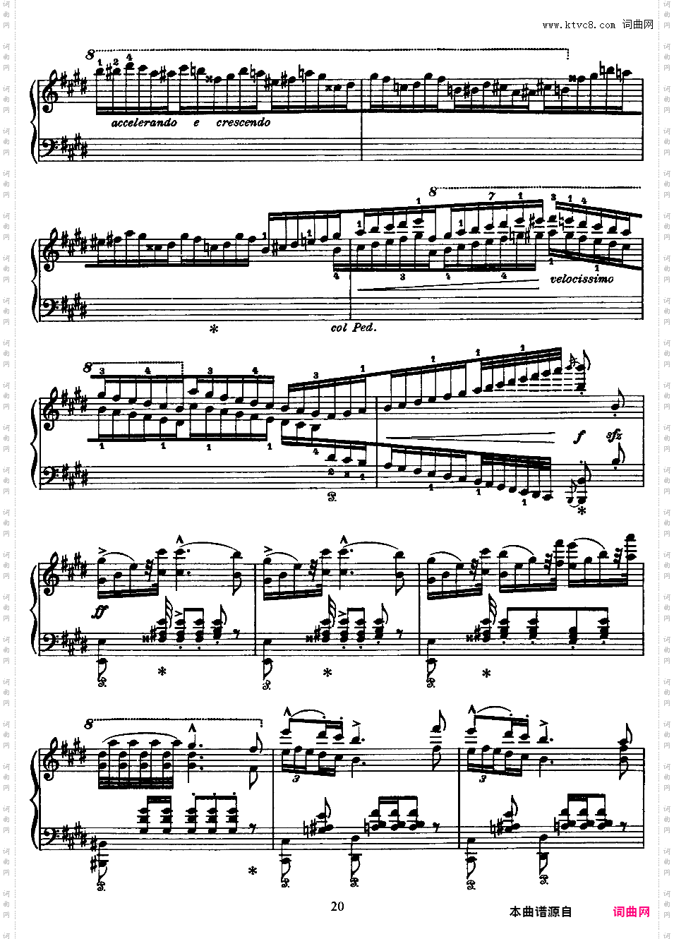 2首波洛奈兹舞曲 Two Polonaises S·223
