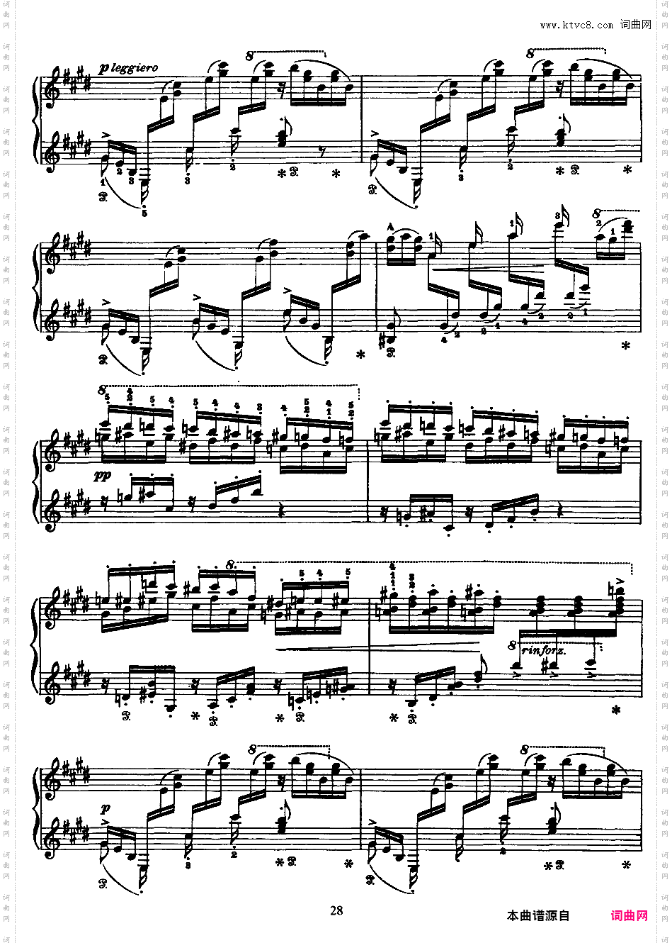 2首波洛奈兹舞曲 Two Polonaises S·223