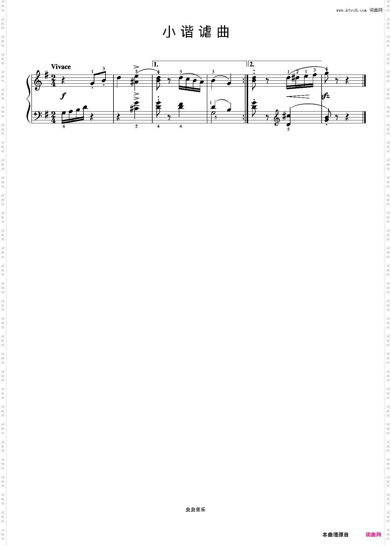 38·前奏曲 No3《约翰汤普森 现代钢琴教程3》