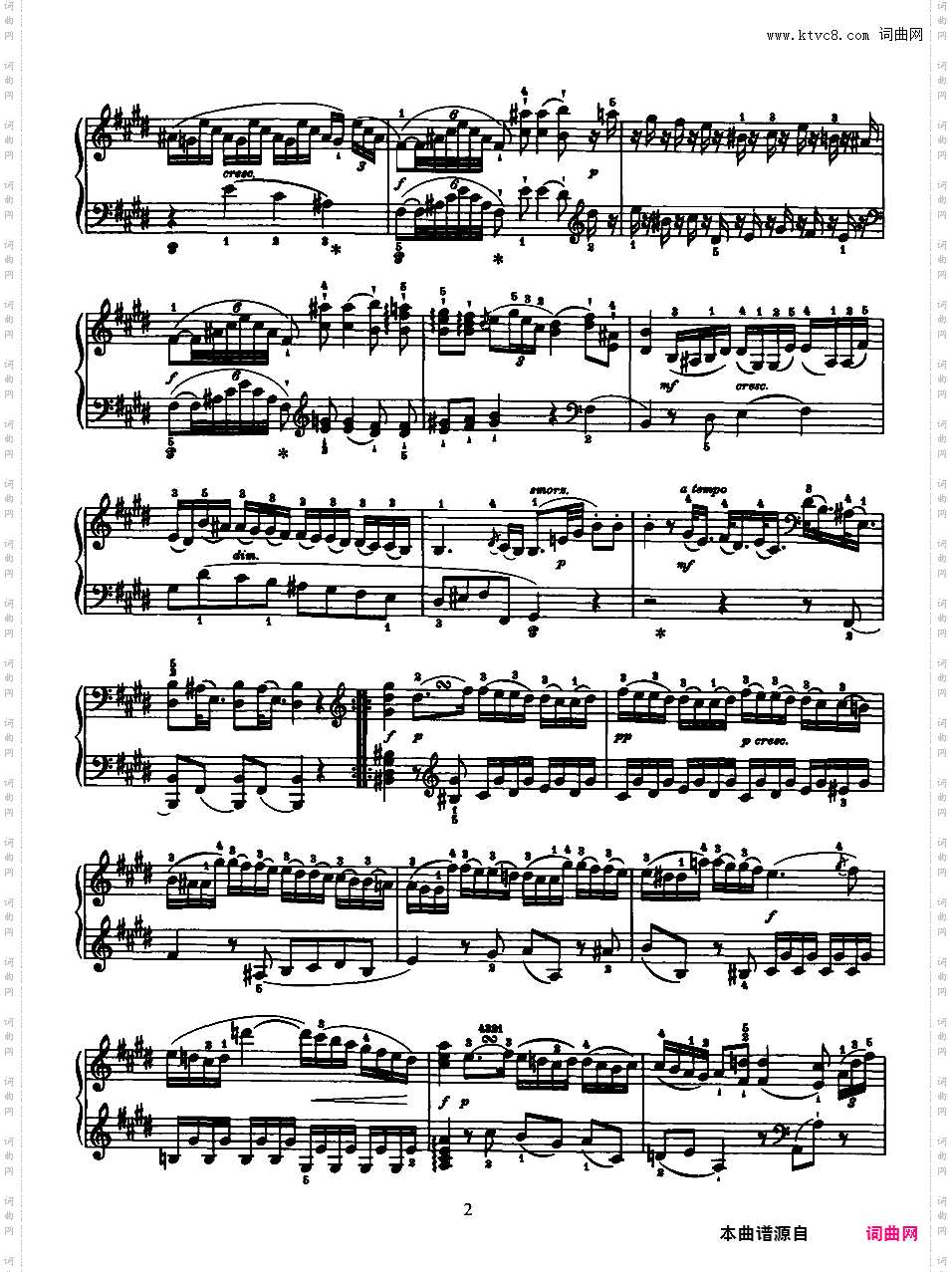 52首钢琴奏鸣曲 52 Piano SonatasPiano Sonata No 22 in E_NoRestriction