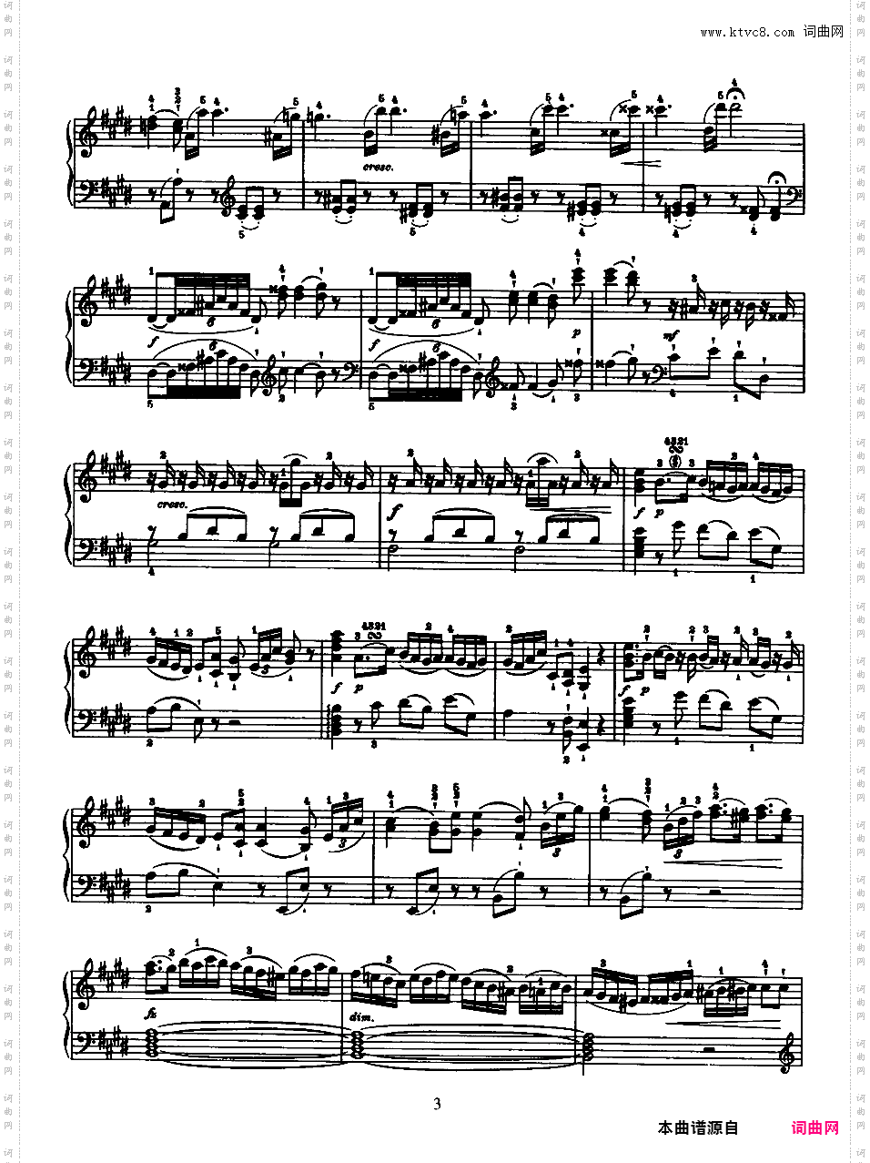 52首钢琴奏鸣曲 52 Piano SonatasPiano Sonata No 22 in E_NoRestriction