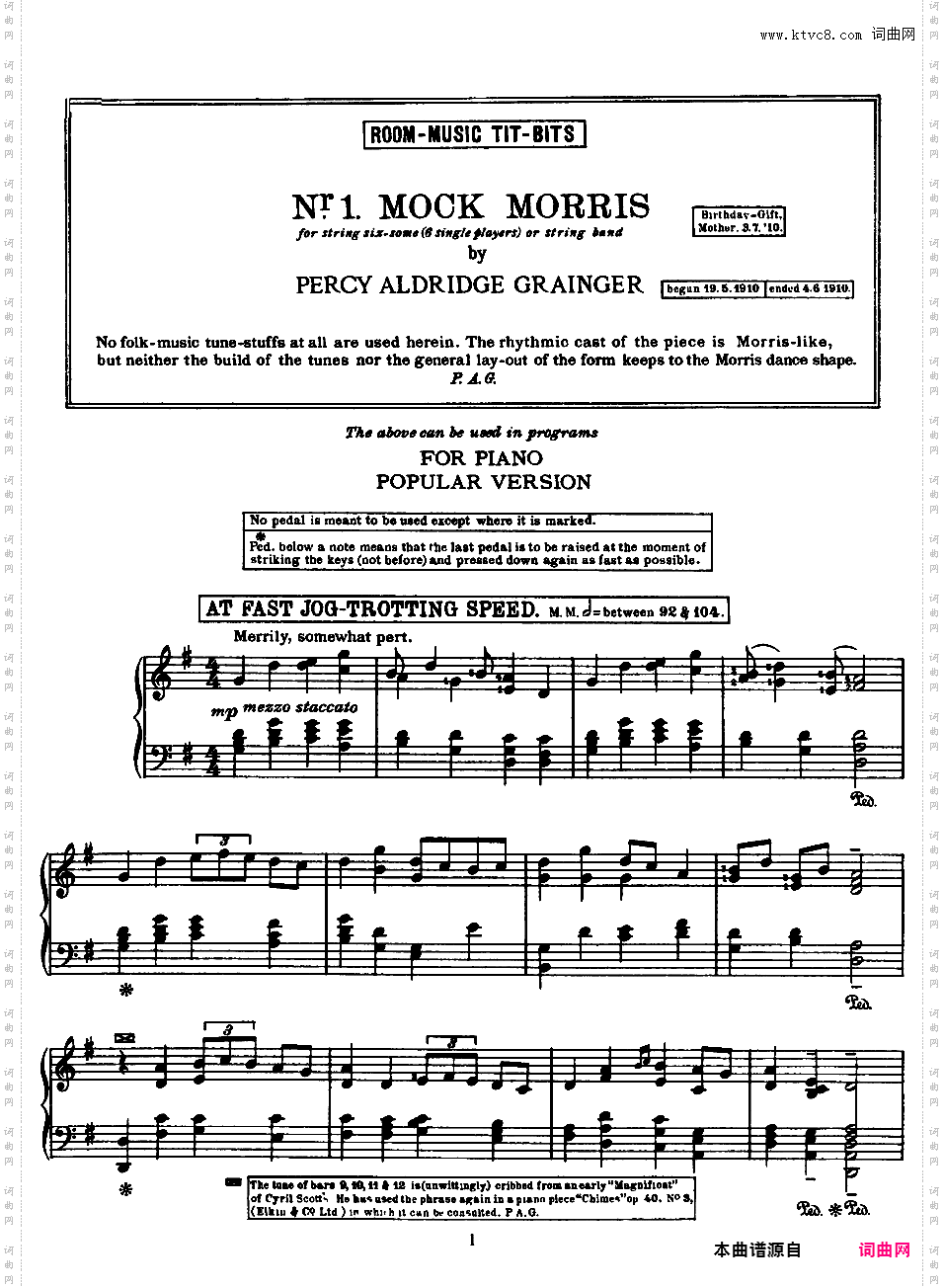 Mock MorrisMock Morris Version 2