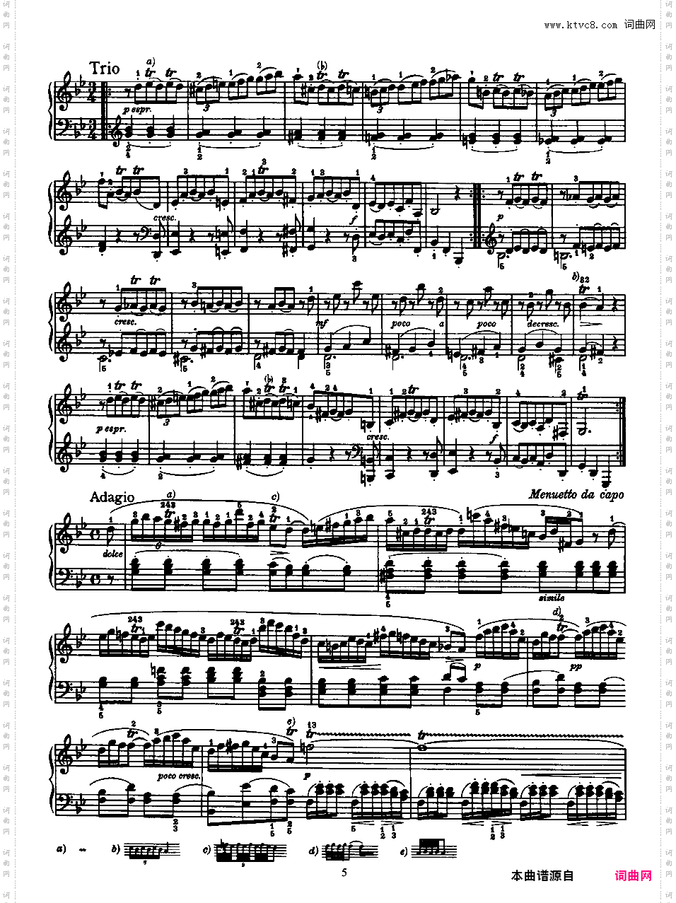 52首钢琴奏鸣曲 52 Piano SonatasPiano Sonata No 6 in G_NoRestriction