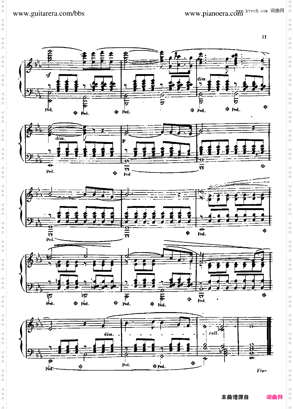 3首无词浪漫曲 3 Romances Sans Paroles