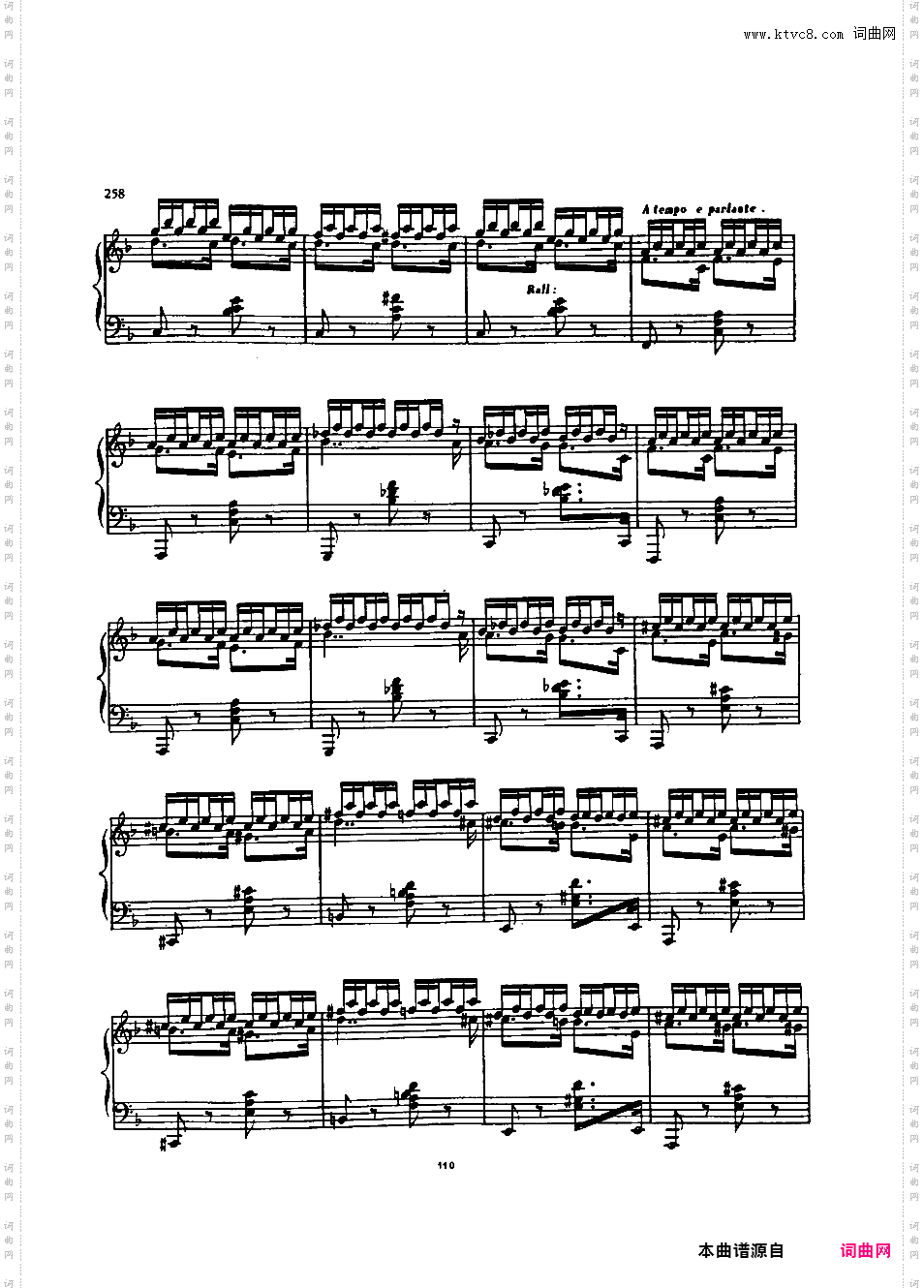 F大调练习曲“玛德琳”Etude in F Major ·