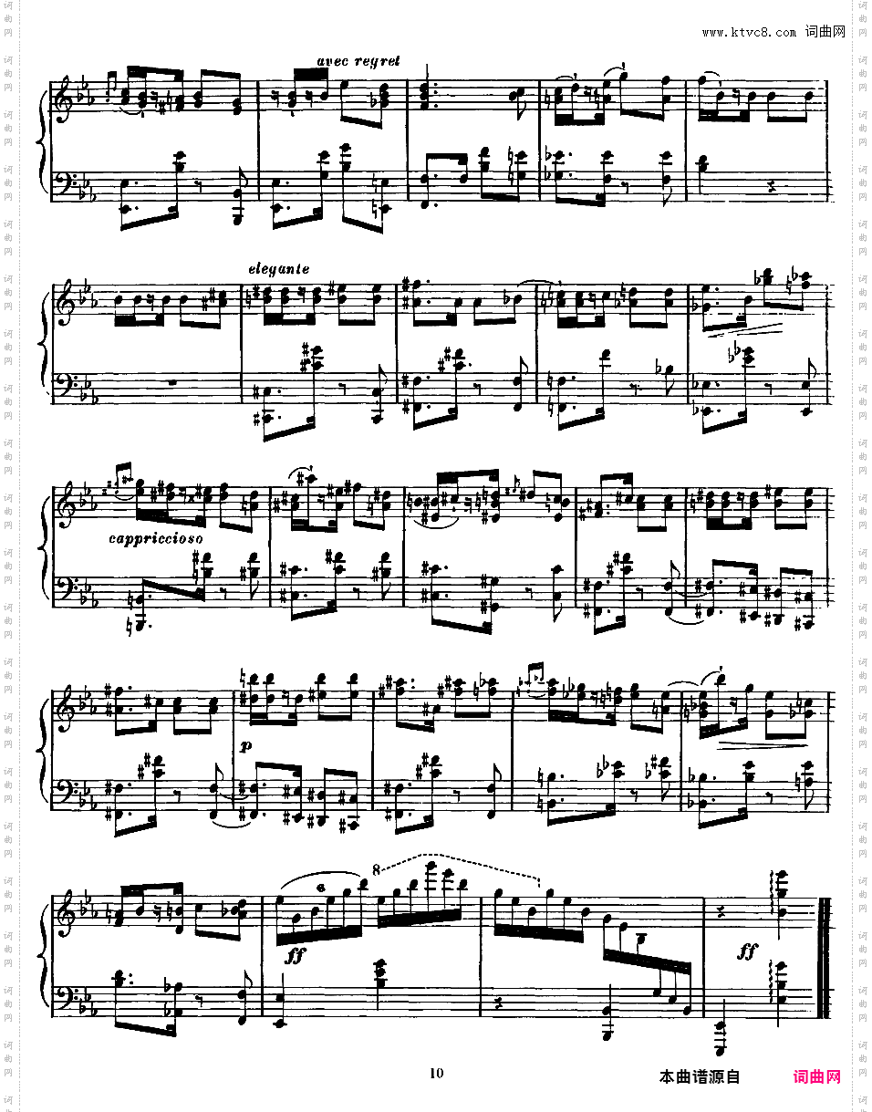 舞曲Danza op33Gottschalk 1857 op33 Danza alt
