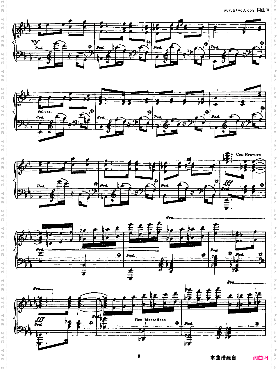 哈瓦那的回忆Souvenir de la Havane op39