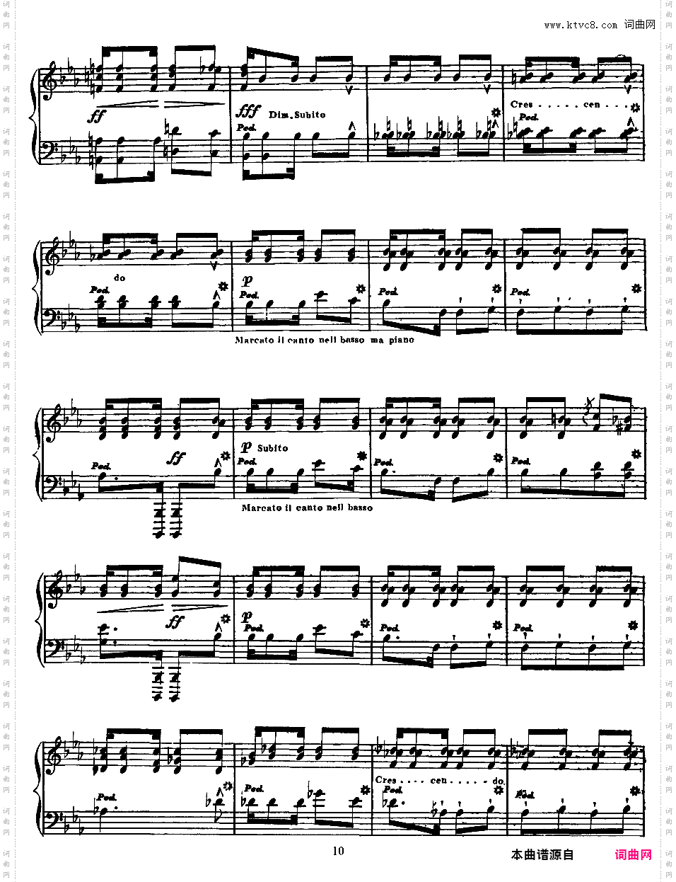 哈瓦那的回忆Souvenir de la Havane op39