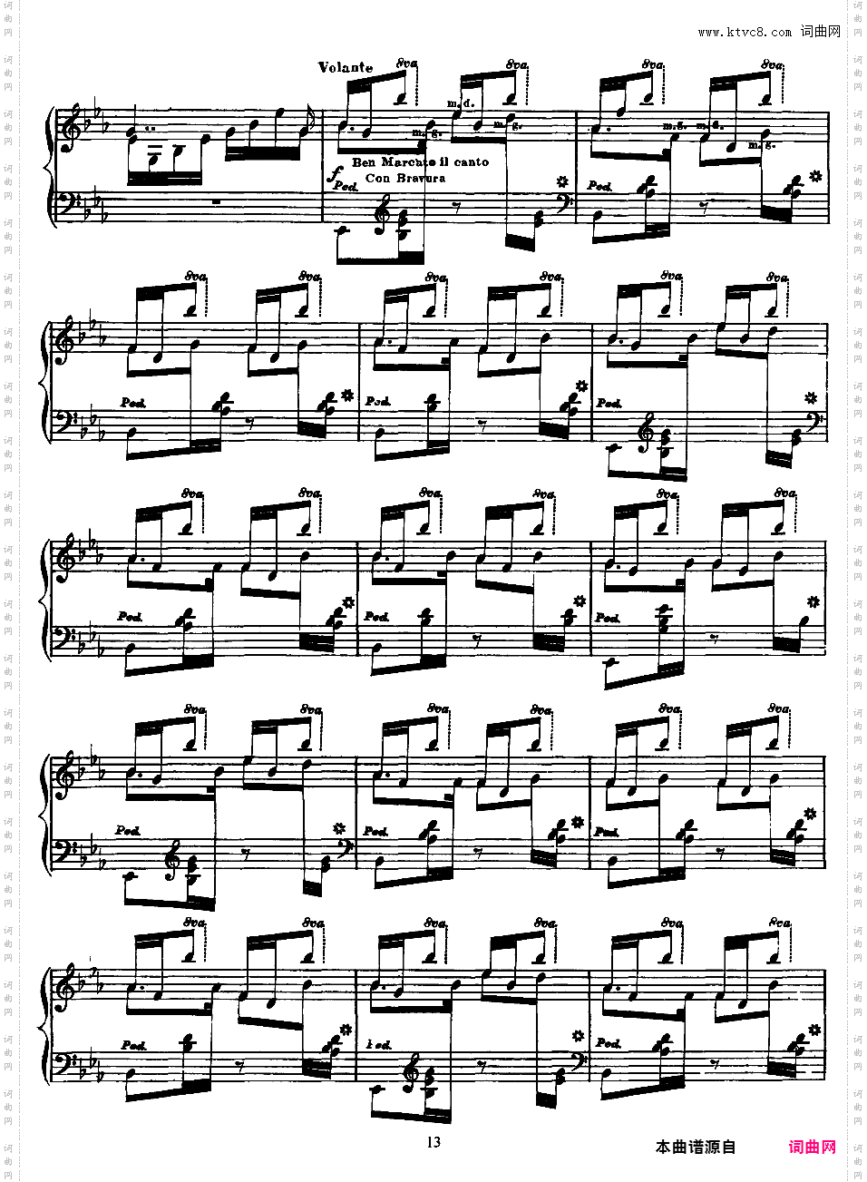 哈瓦那的回忆Souvenir de la Havane op39