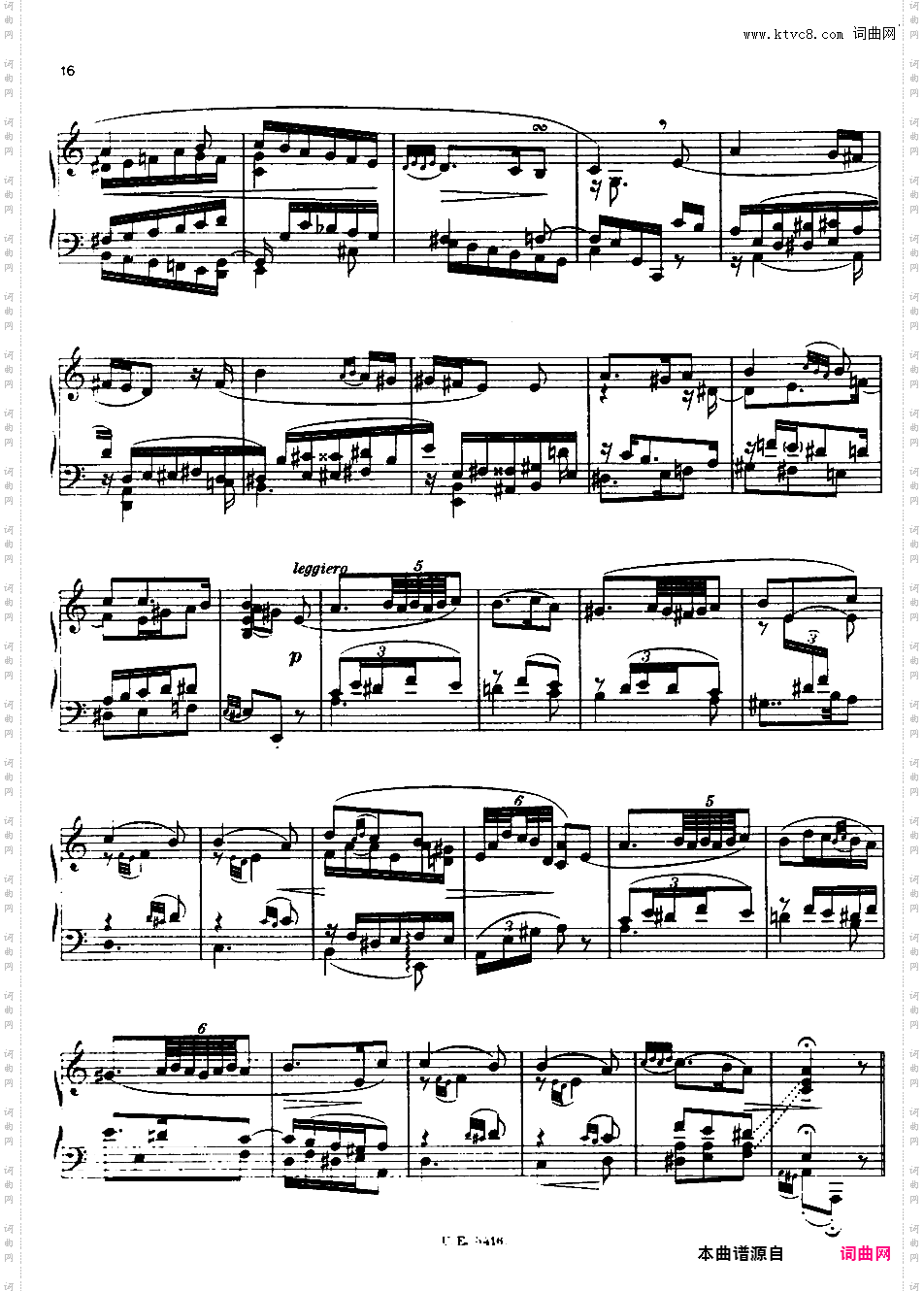 Friedman 改编曲集Couperin-Friedman Fanchon
