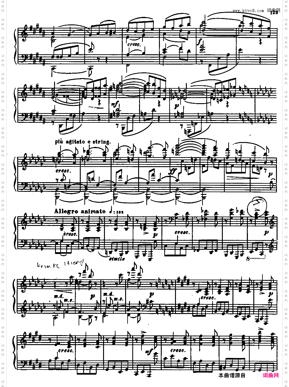 降E大调第二钢琴奏鸣曲 Piano Sonata No·2 in E-flat Major Op·75