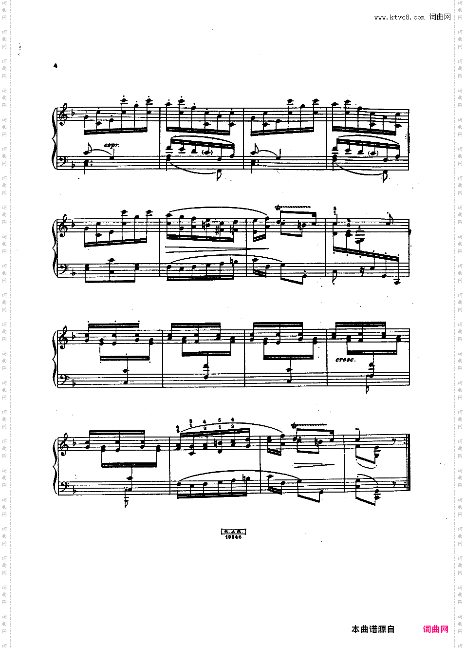 Friedman 改编曲集Dall-Abaco-Friedman Courante