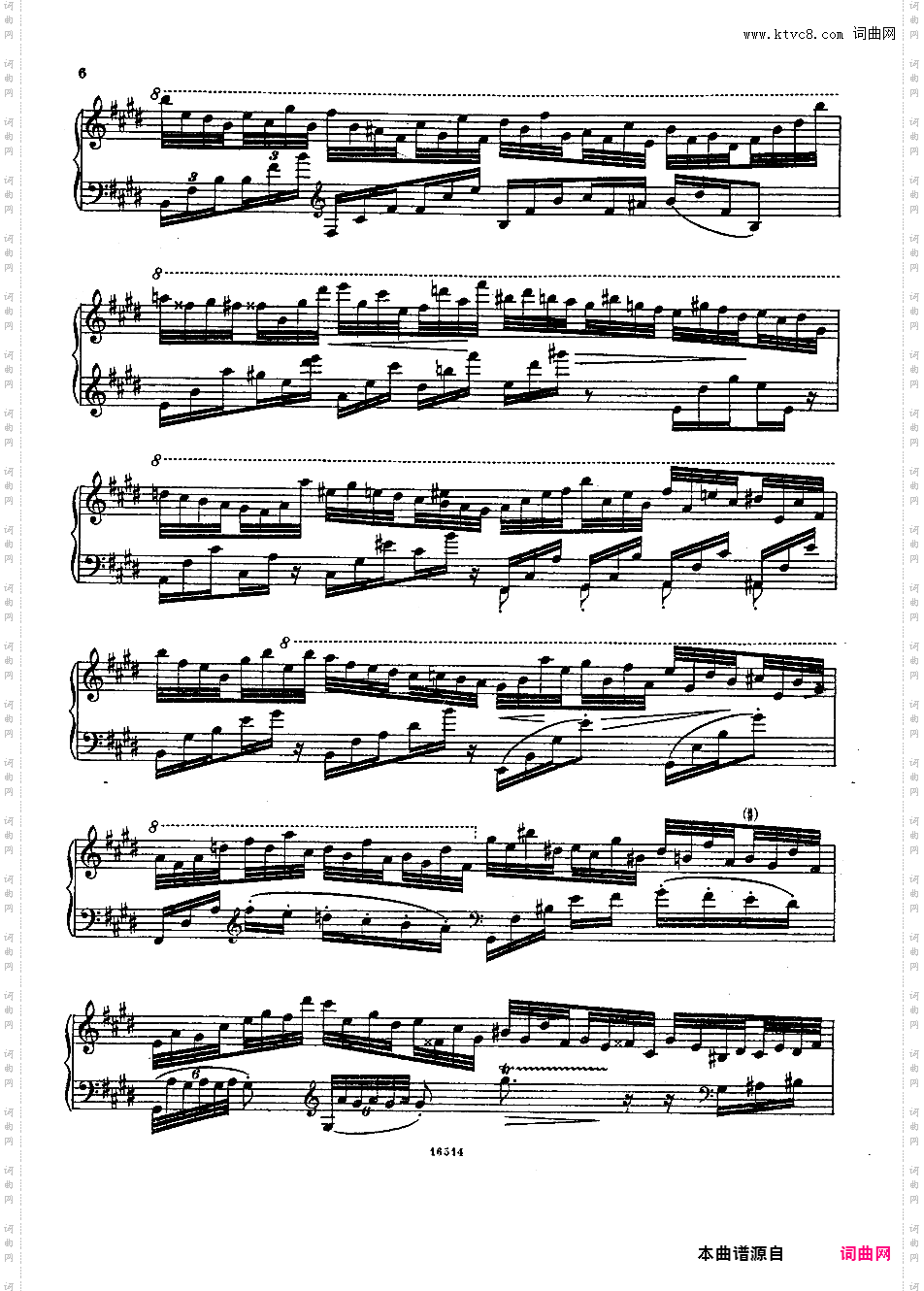 Friedman 改编曲集Kirnberger-Friedman Allegro