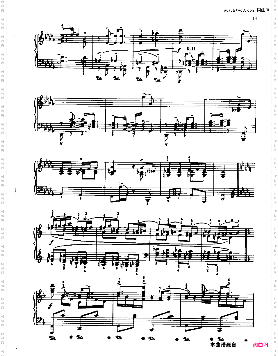 Gershwin Inserts from Gershwin Own Transcriptions