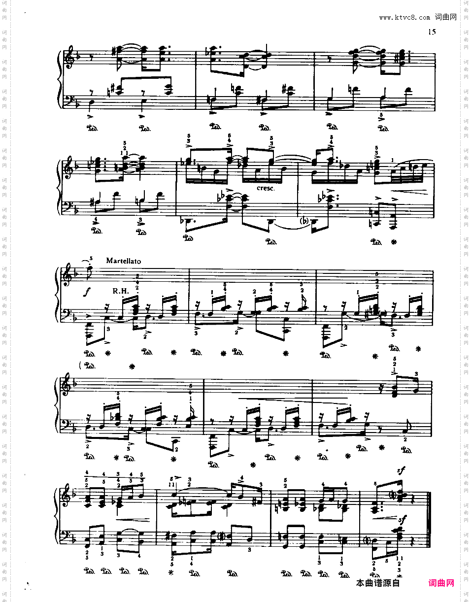 Gershwin Inserts from Gershwin Own Transcriptions