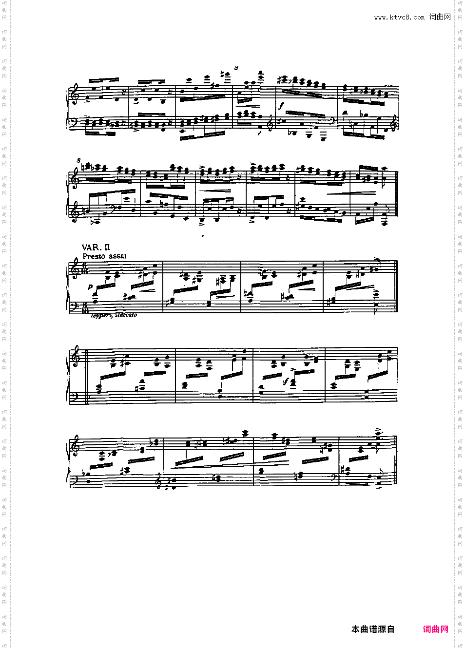 Friedman 改编曲集Paganini-Friedman op47b Paganini Variations