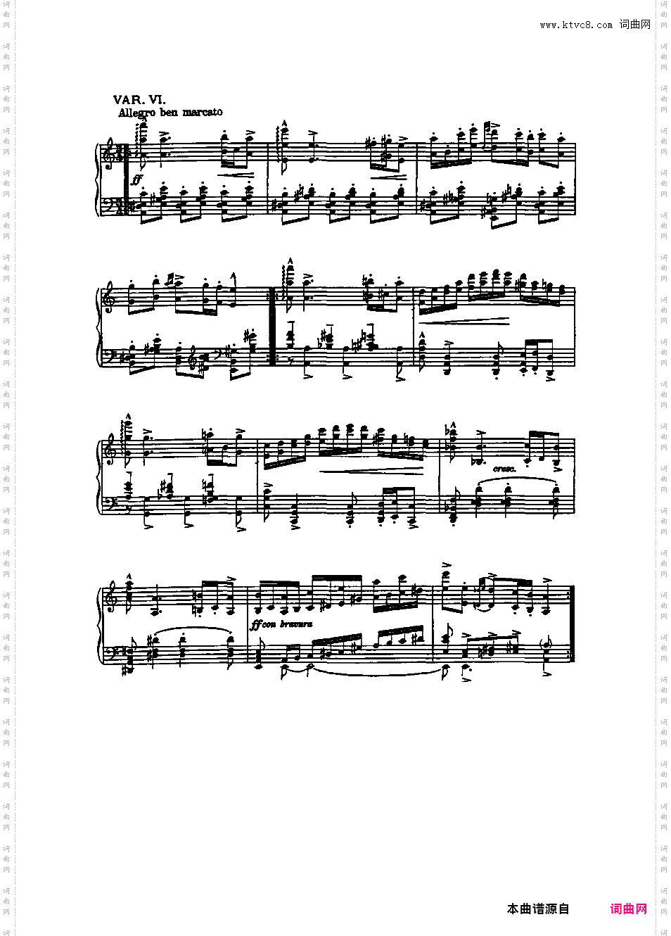 Friedman 改编曲集Paganini-Friedman op47b Paganini Variations
