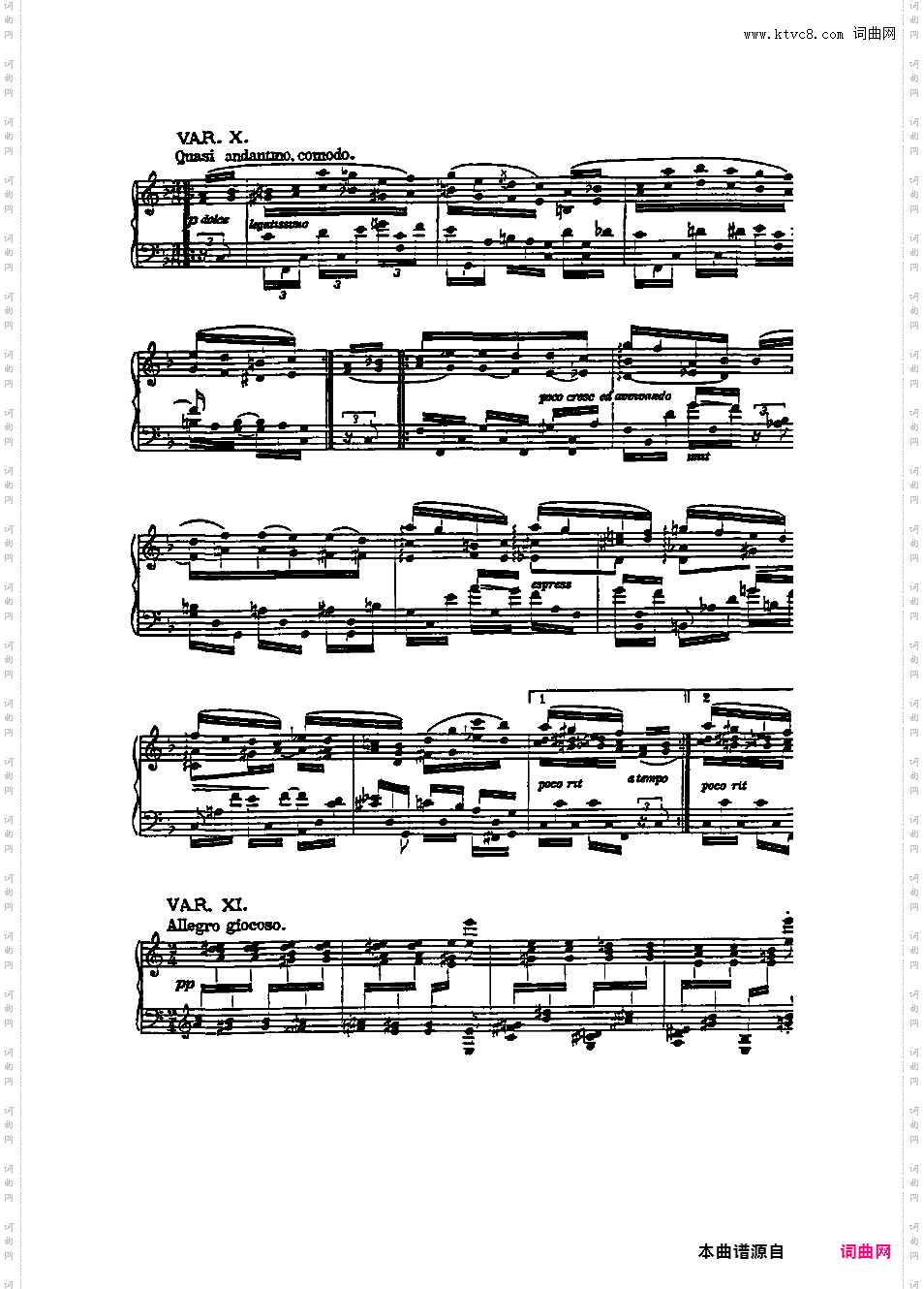 Friedman 改编曲集Paganini-Friedman op47b Paganini Variations
