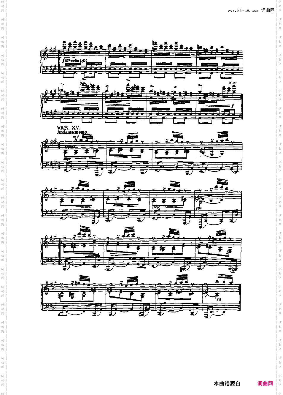 Friedman 改编曲集Paganini-Friedman op47b Paganini Variations